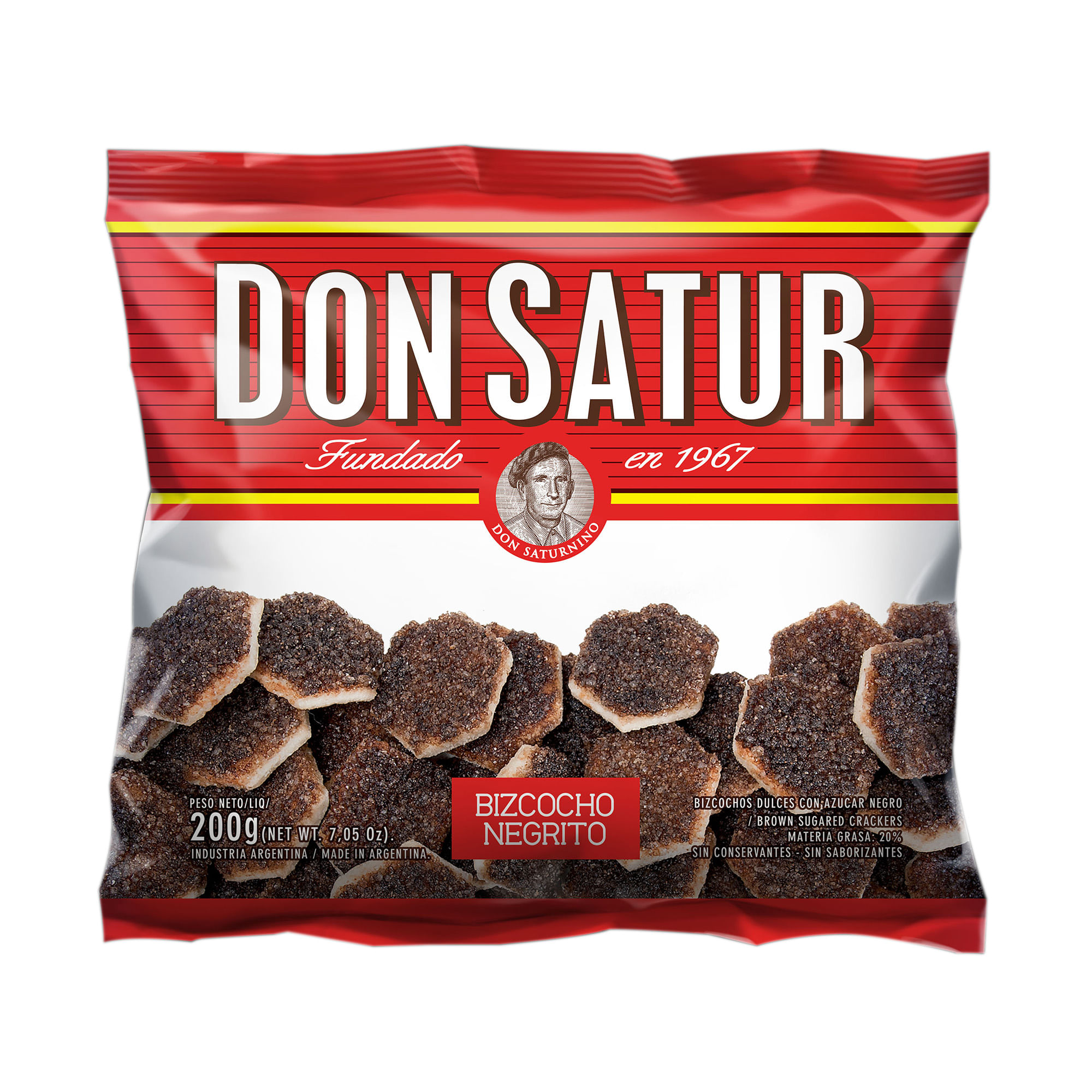 Bizcochos Don Satur negritos 200 g.