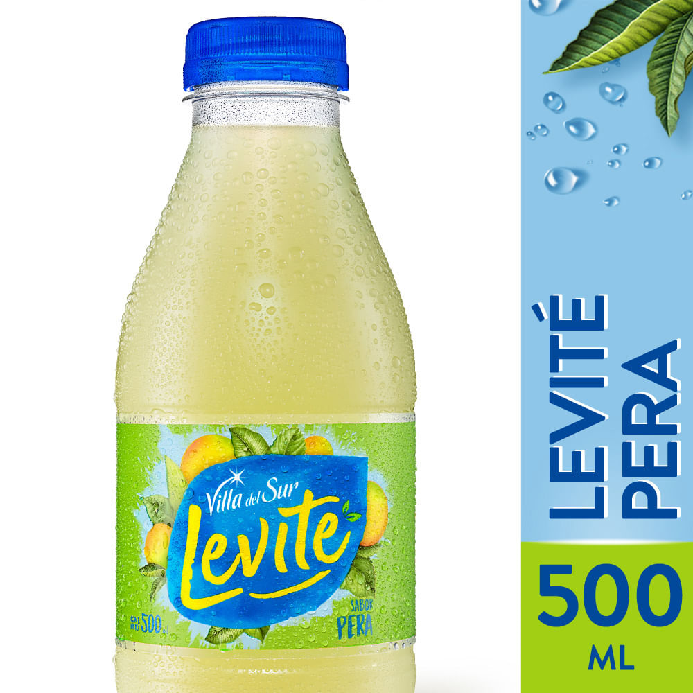 Agua saborizada de pera Levité 500 ml