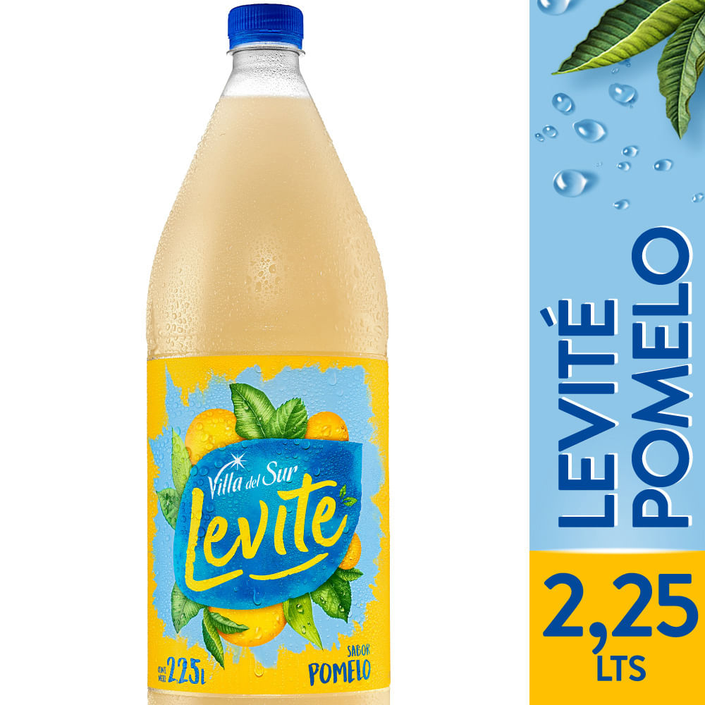 Agua saborizada de pomelo Levité 2,25 lts