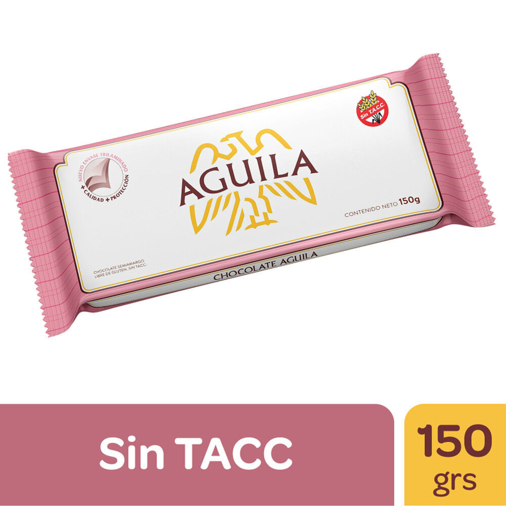 Chocolate para taza Águila semiamargo 150 g.