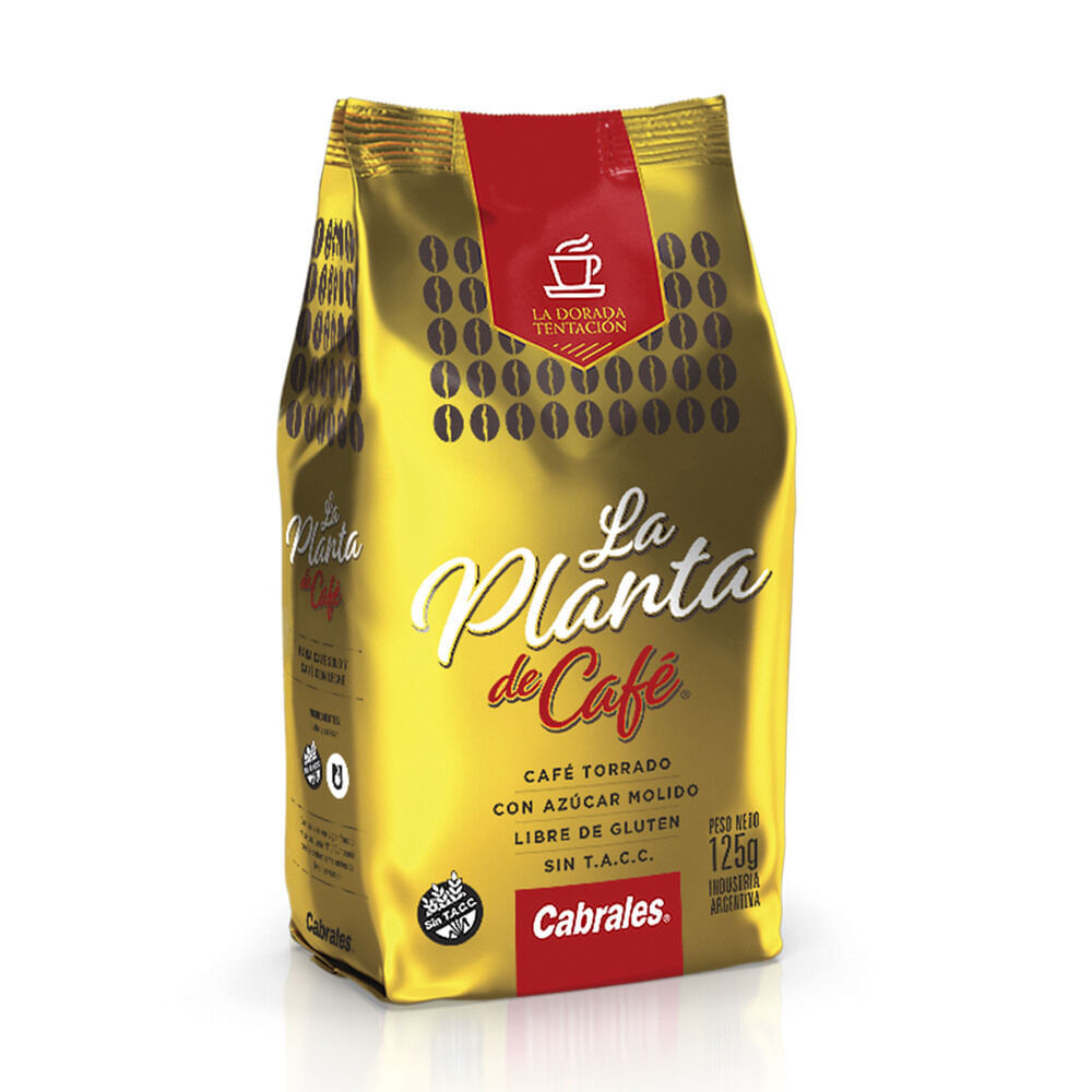 Café Torrado molido La Planta de Café Cabrales 125 g.