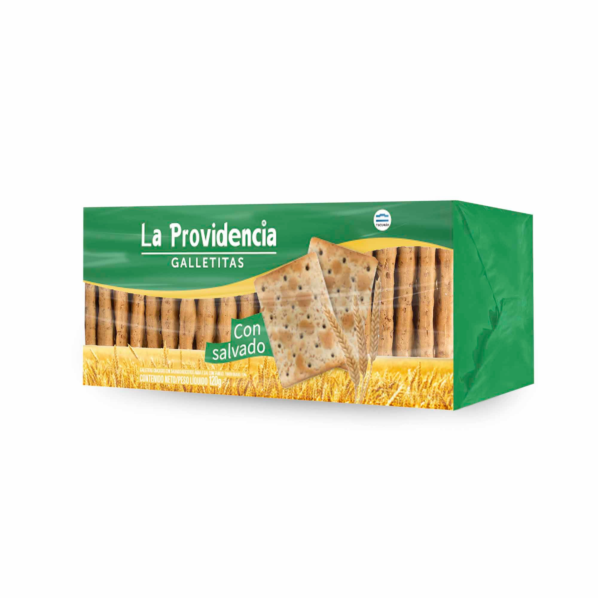 Galletitas de salvado La Providencia 120 g.