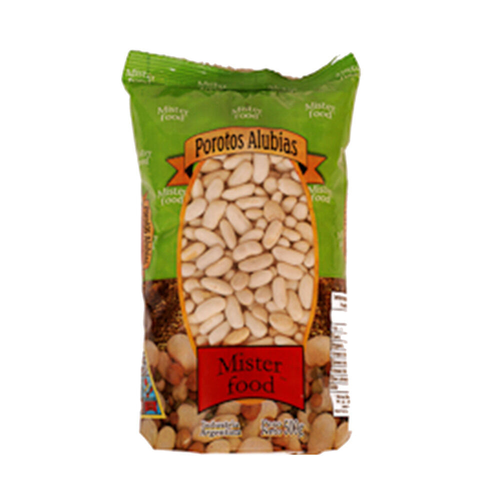 Porotos alubia Mister Food 500 g.