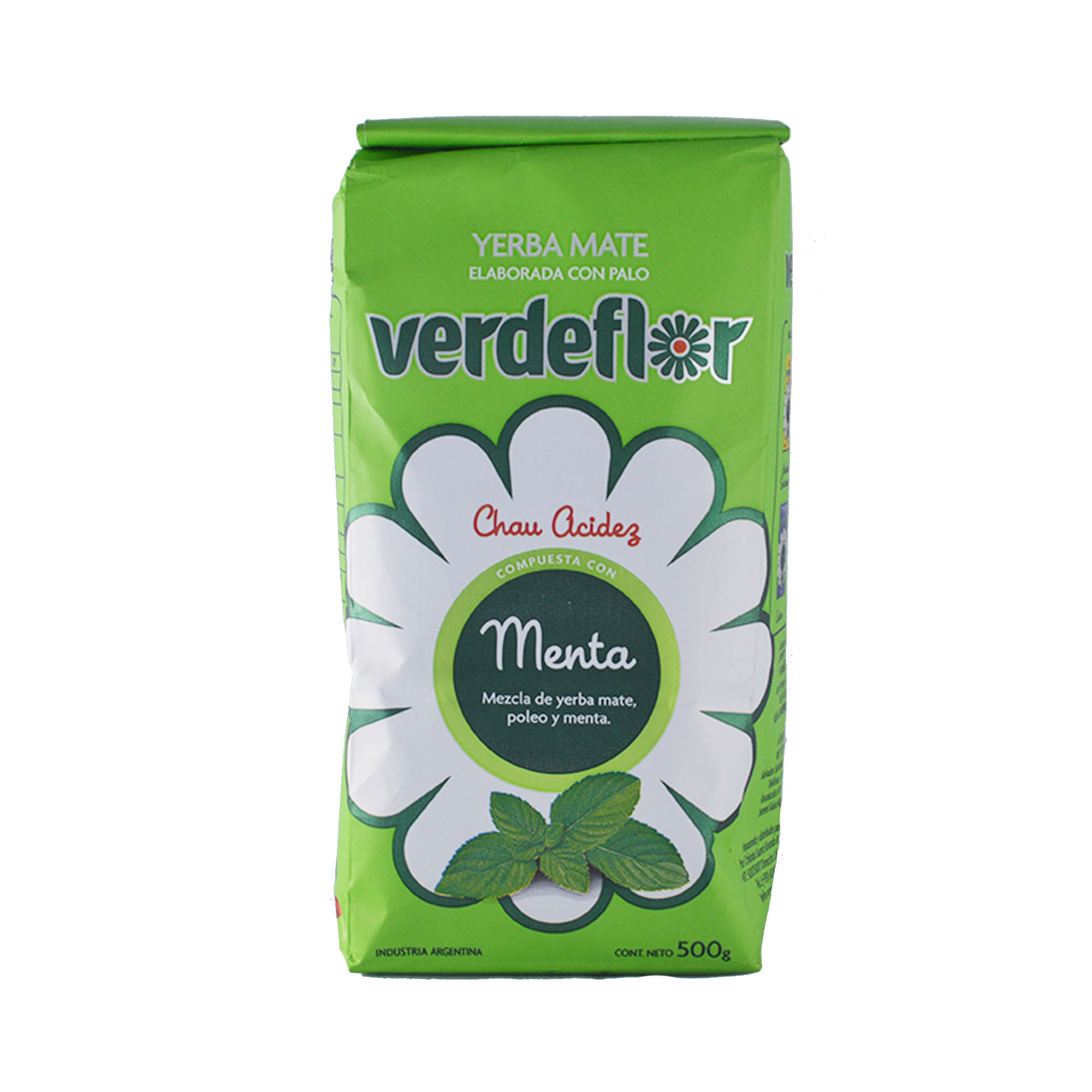 Yerba mate Verdeflor con menta 500 g.