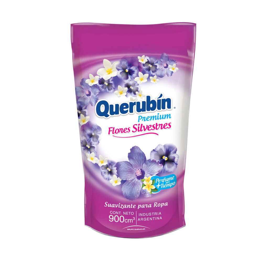 Suavizante para ropa Querubín flores silvestres 900 cc.