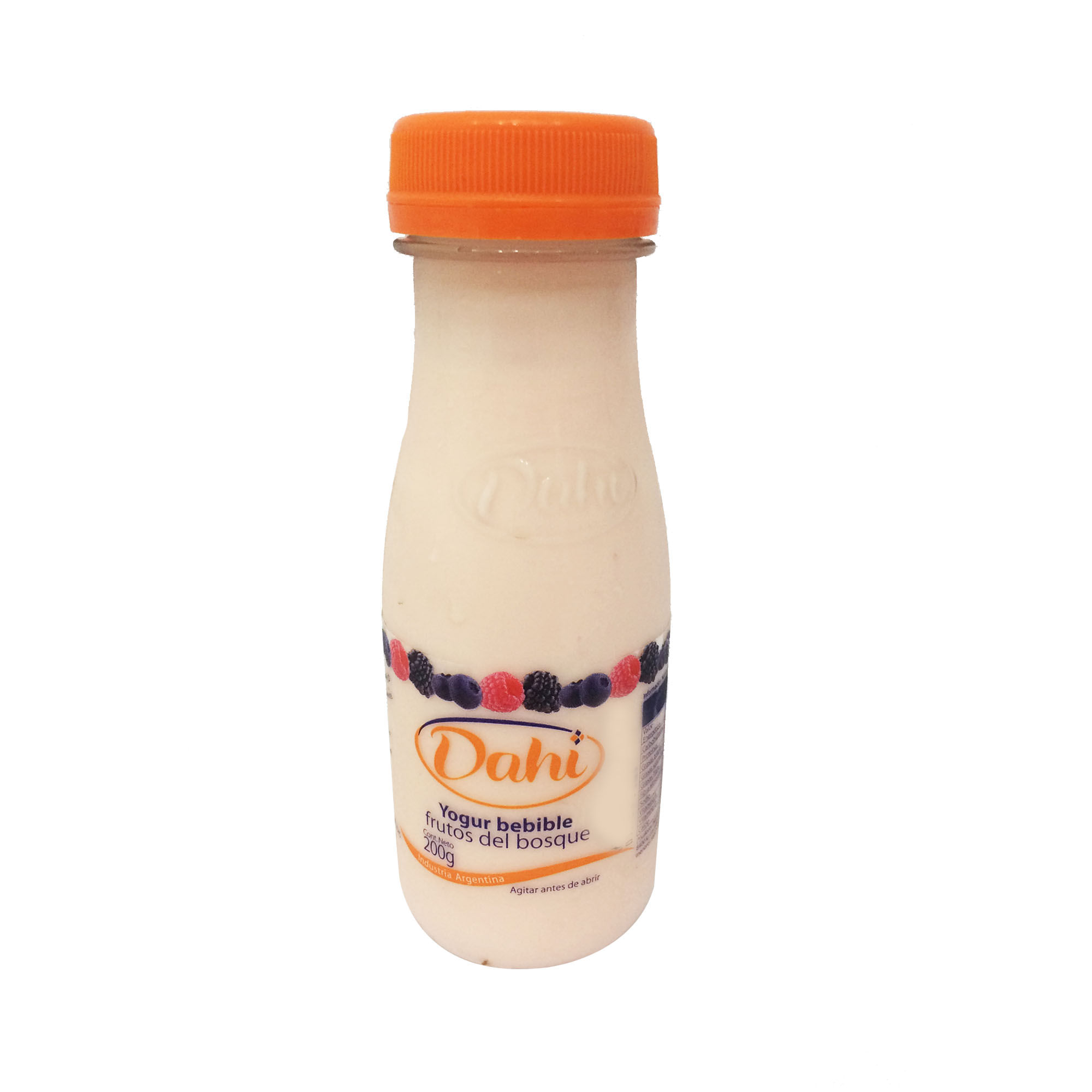 Yogur entero bebible Dahi frutos del bosque 200 g.