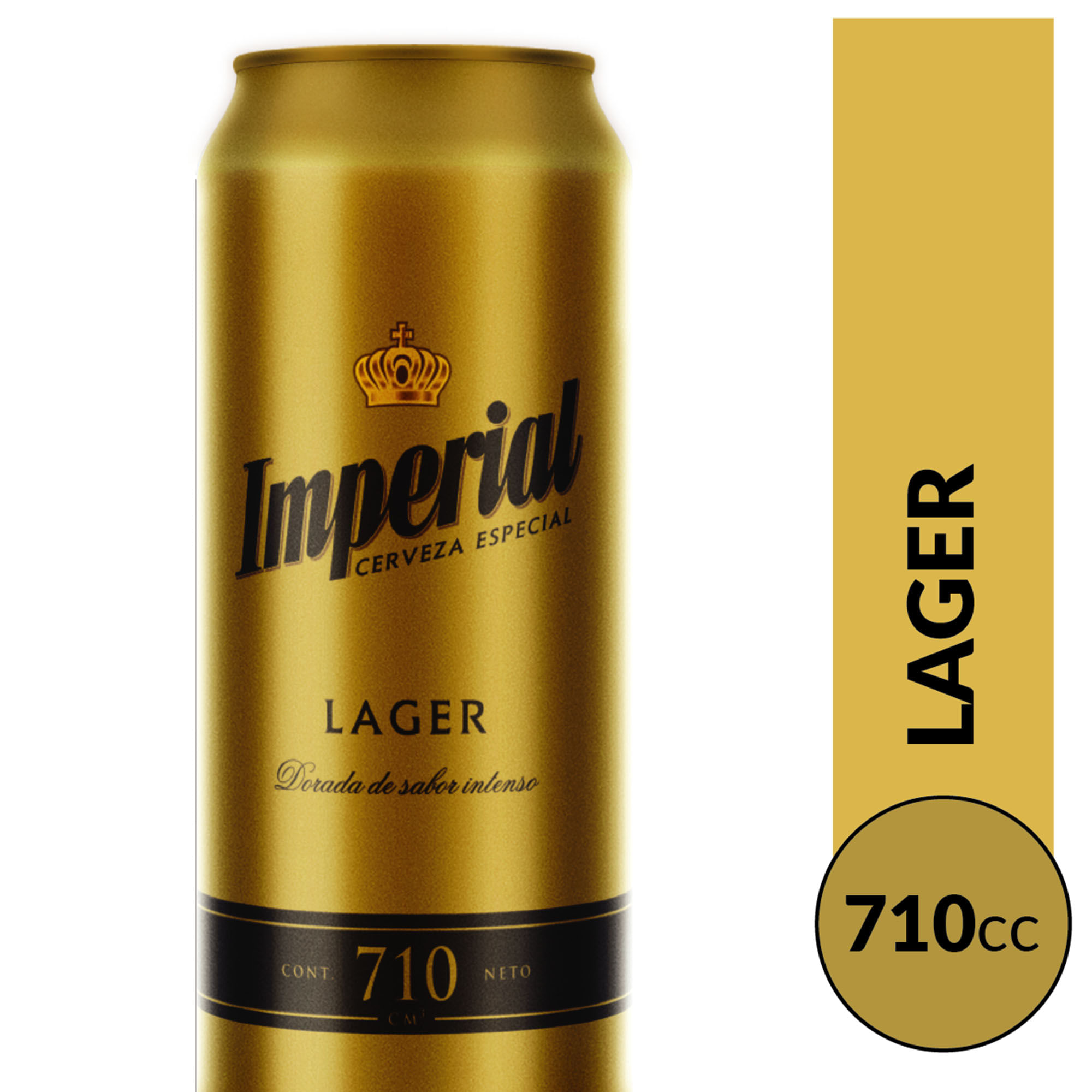 Cerveza rubia Imperial Lager 710 ml