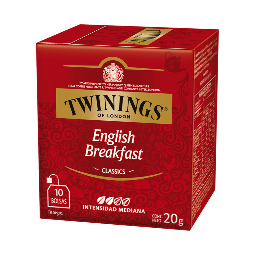 Té English Break en saquitos twinings 10 uni