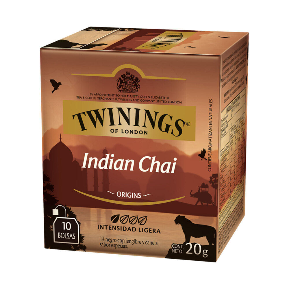 Té English Break en saquitos indian chai twinings 10 uni