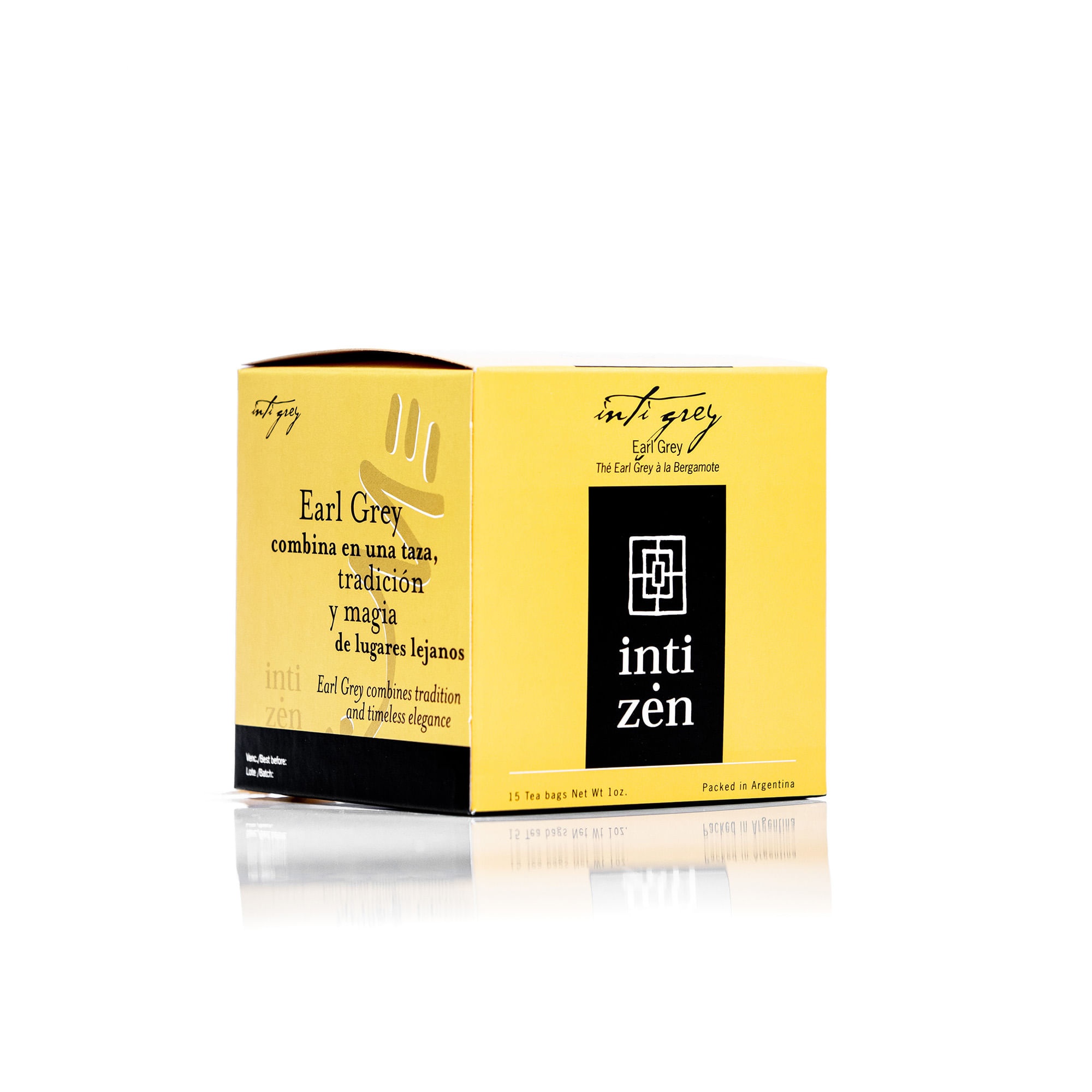 Té en saquitos Inti Zen inti grey con bergamota 15 u.