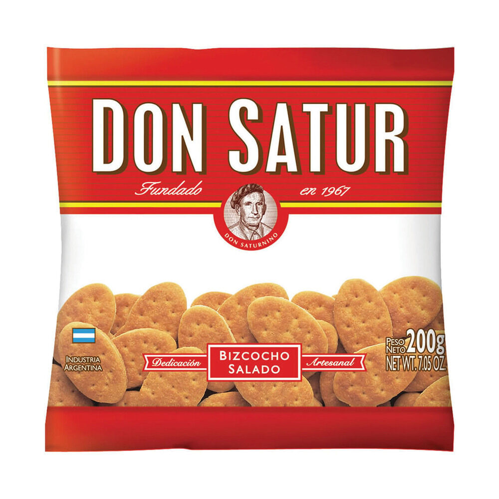 Bizcochos Don Satur salados 200 g.