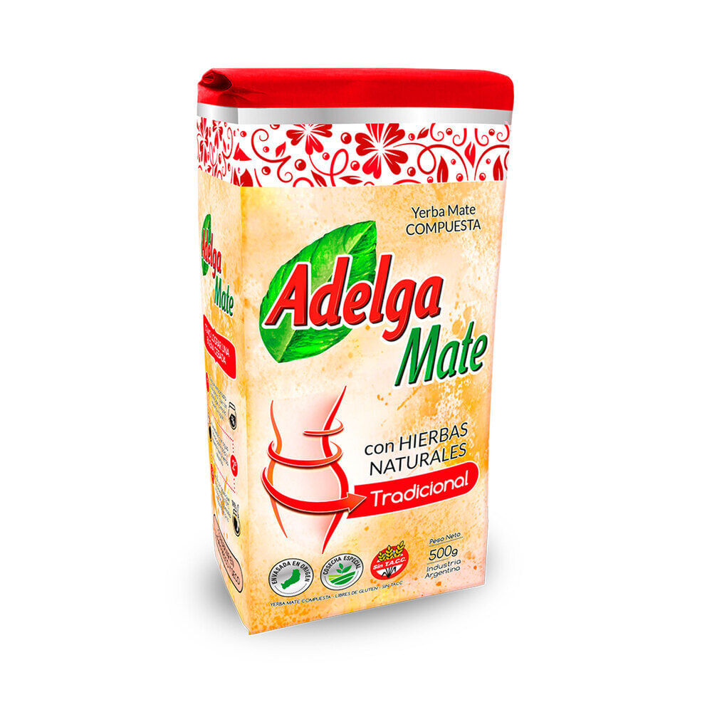 Yerba mate tradicional Adelgamate 500 g.