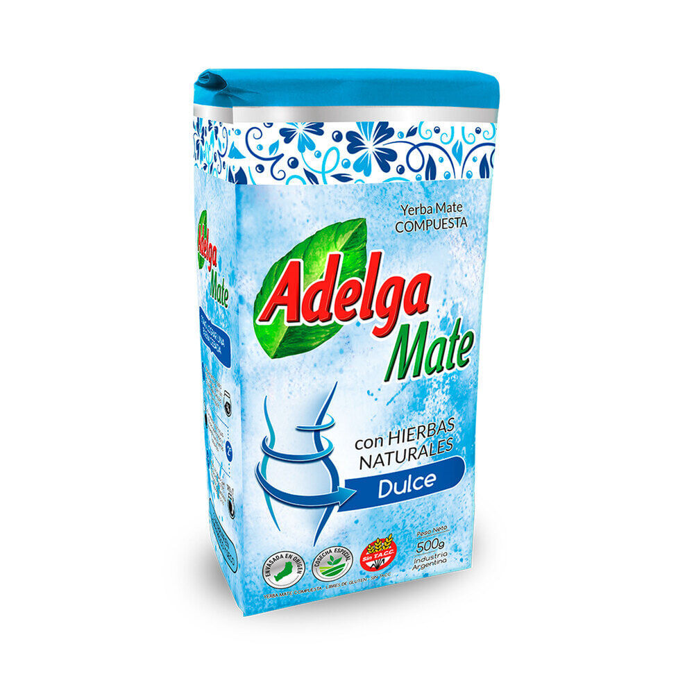 Yerba mate dulce Adelgamate 500 g.