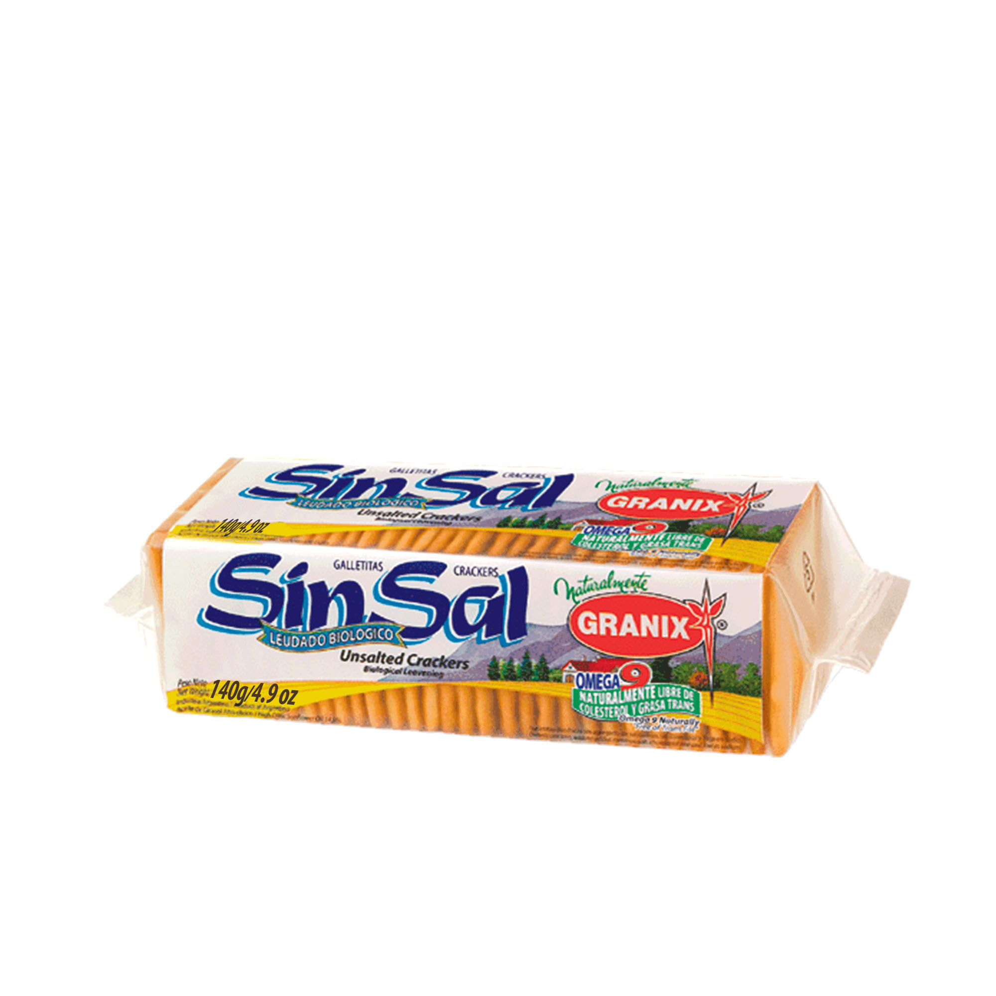 Galletitas crackers Granix sin sal 140 g.