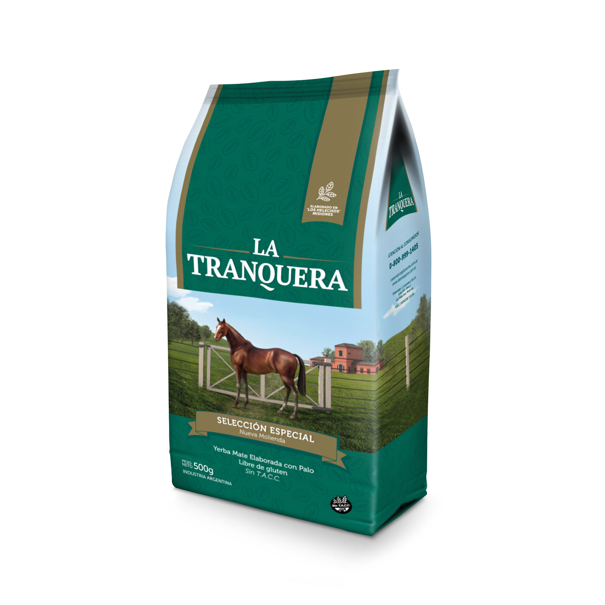 Yerba mate con palo especial La Tranquera 500 g
