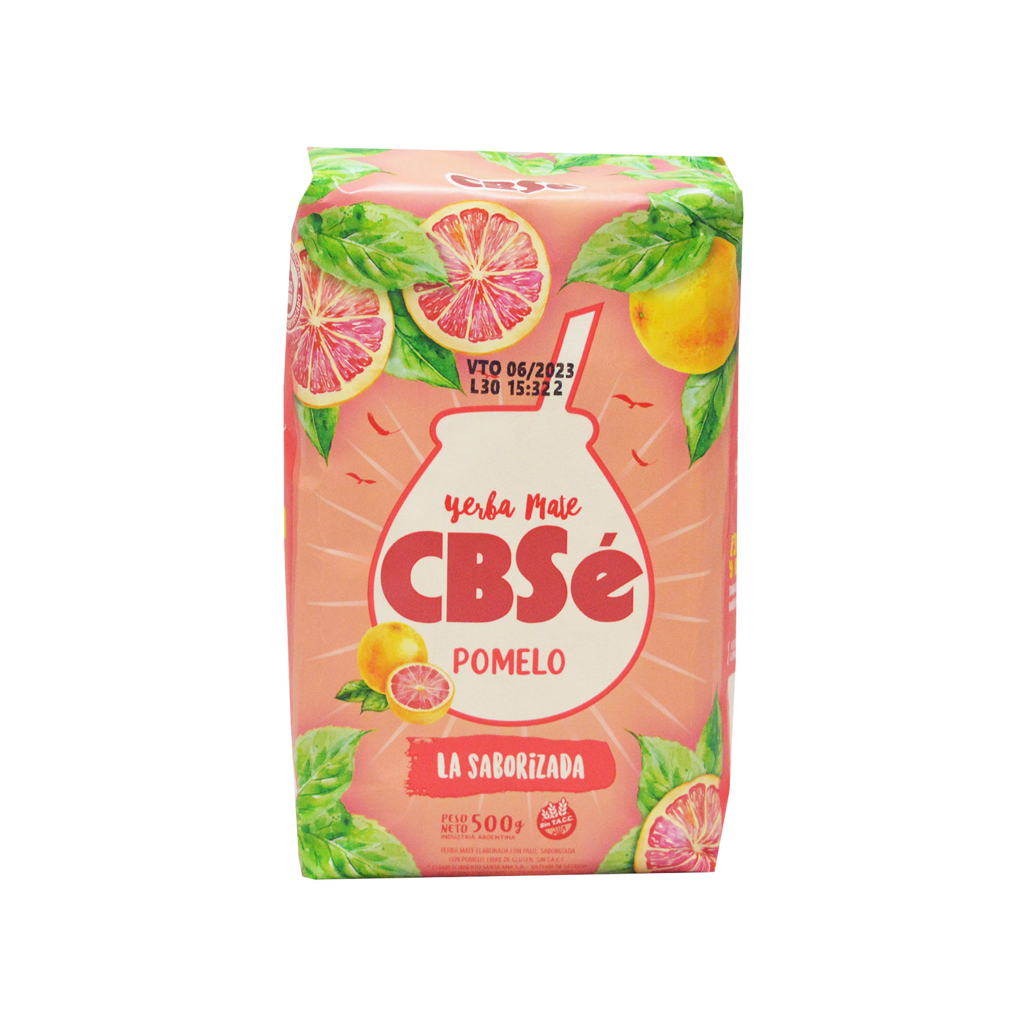 Yerba mate Cbsé pomelo 500 g.