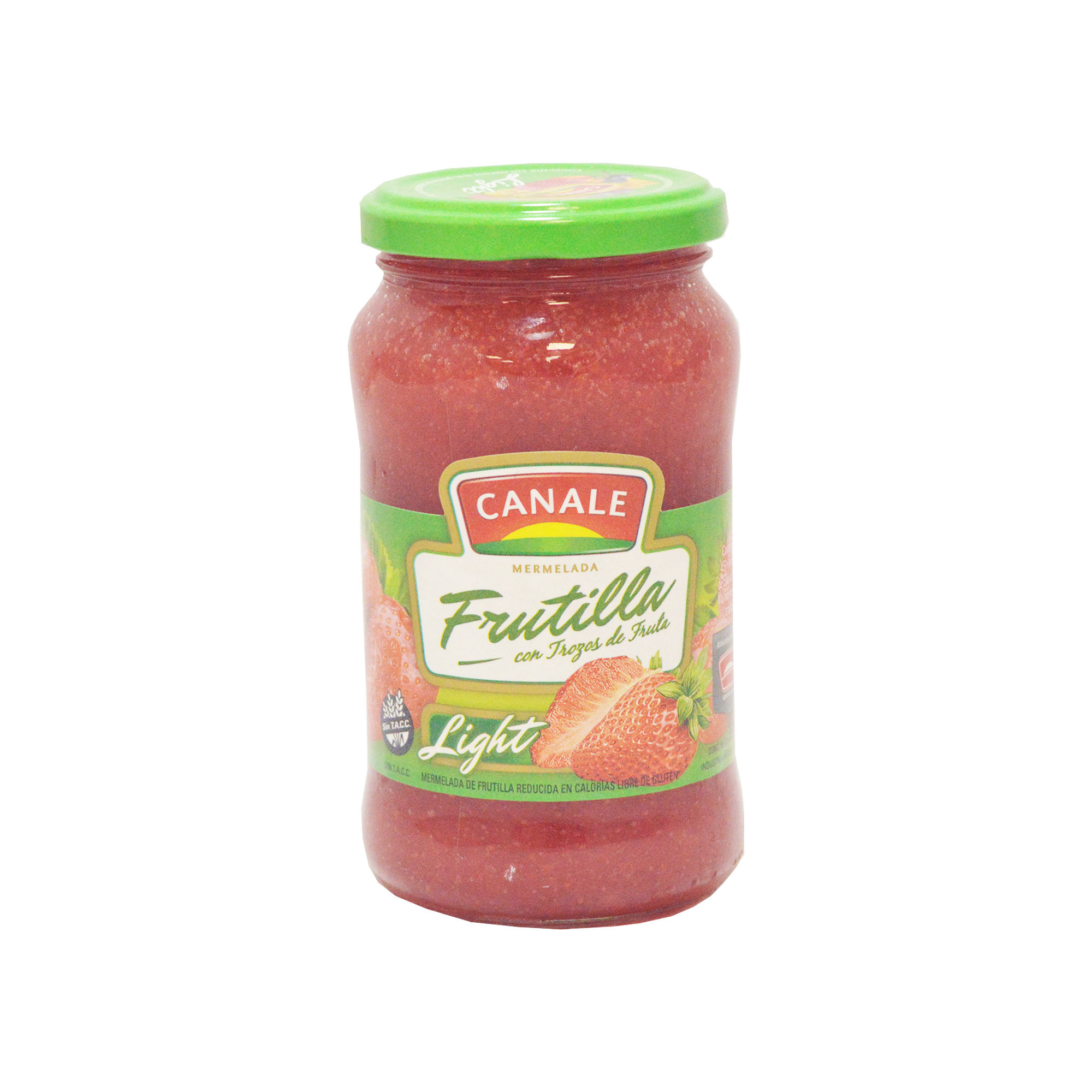 Mermelada light de frutilla Canale 390 g.