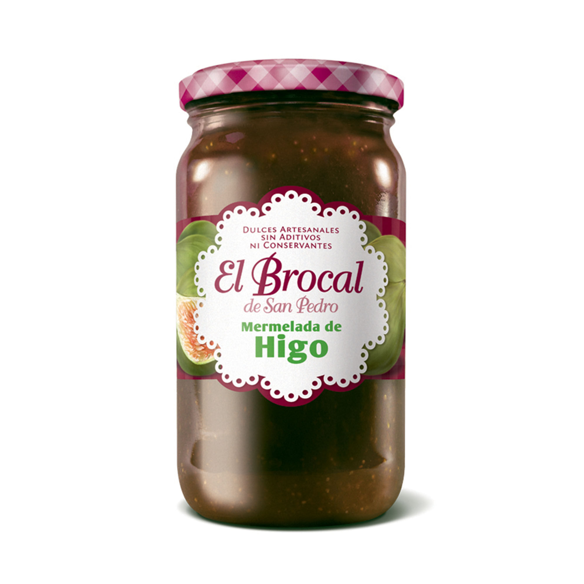 Mermelada de higo El Brocal frasco 420 g.