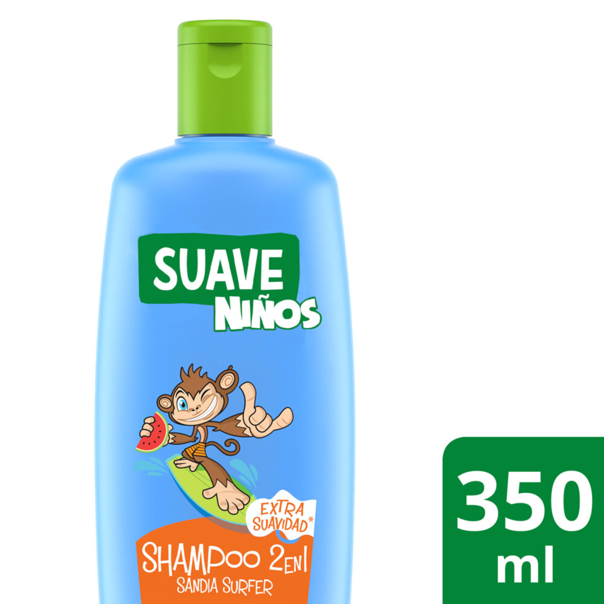 Shampoo 2 en 1 Suave niños sandía surfer 350 ml
