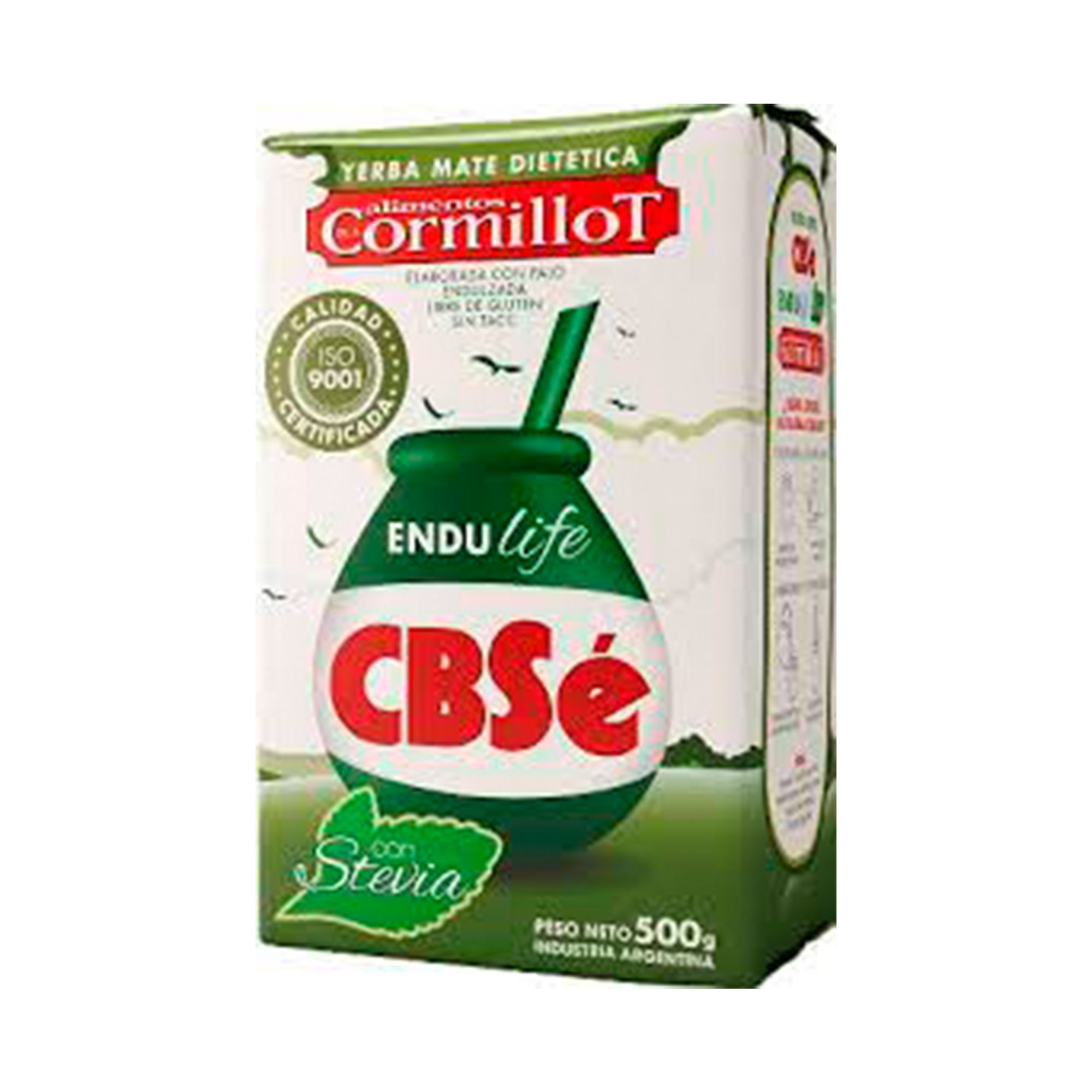 Yerba mate Cbsé endulife dr. cormillot 500 g.