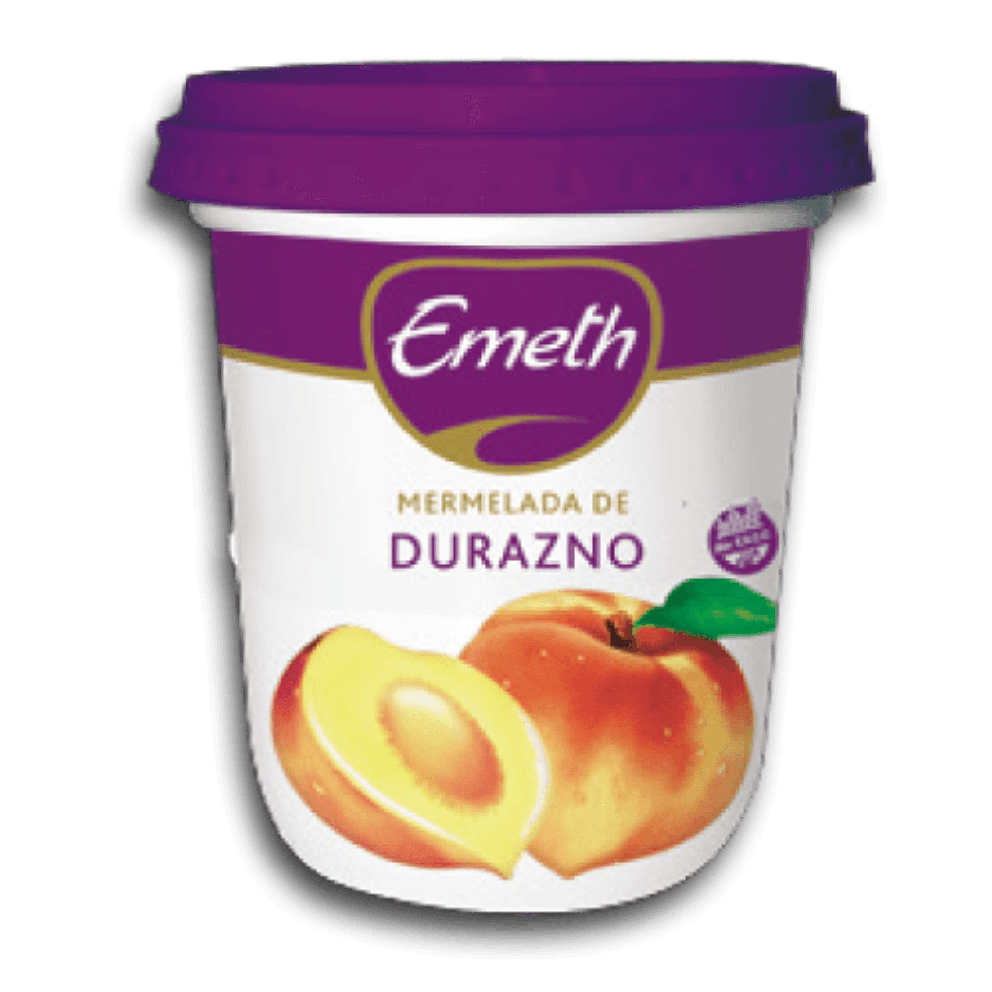 Mermelada Emeth de durazno pote 420 g.