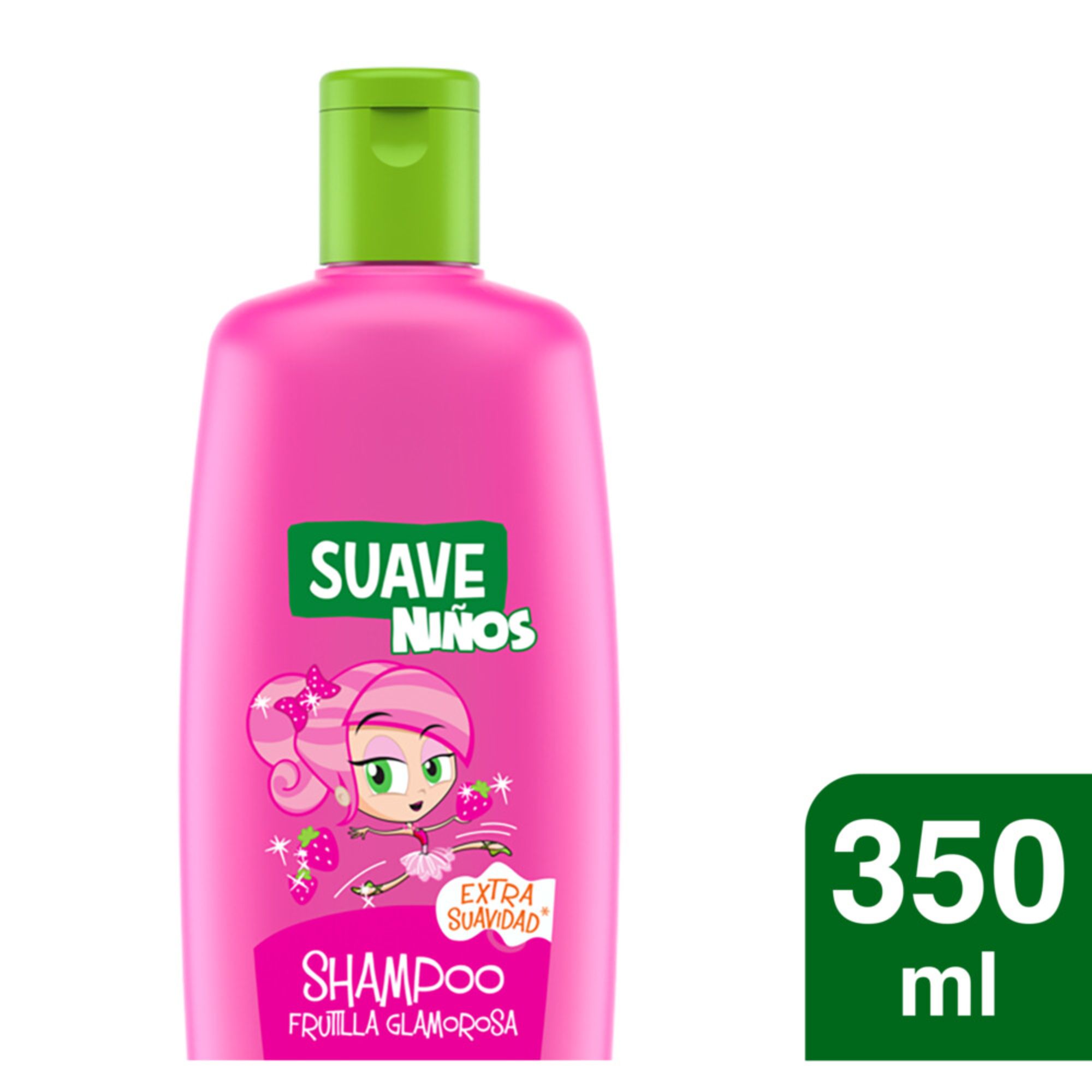 Shampoo para niños Suave frutilla glamorosa 350 ml
