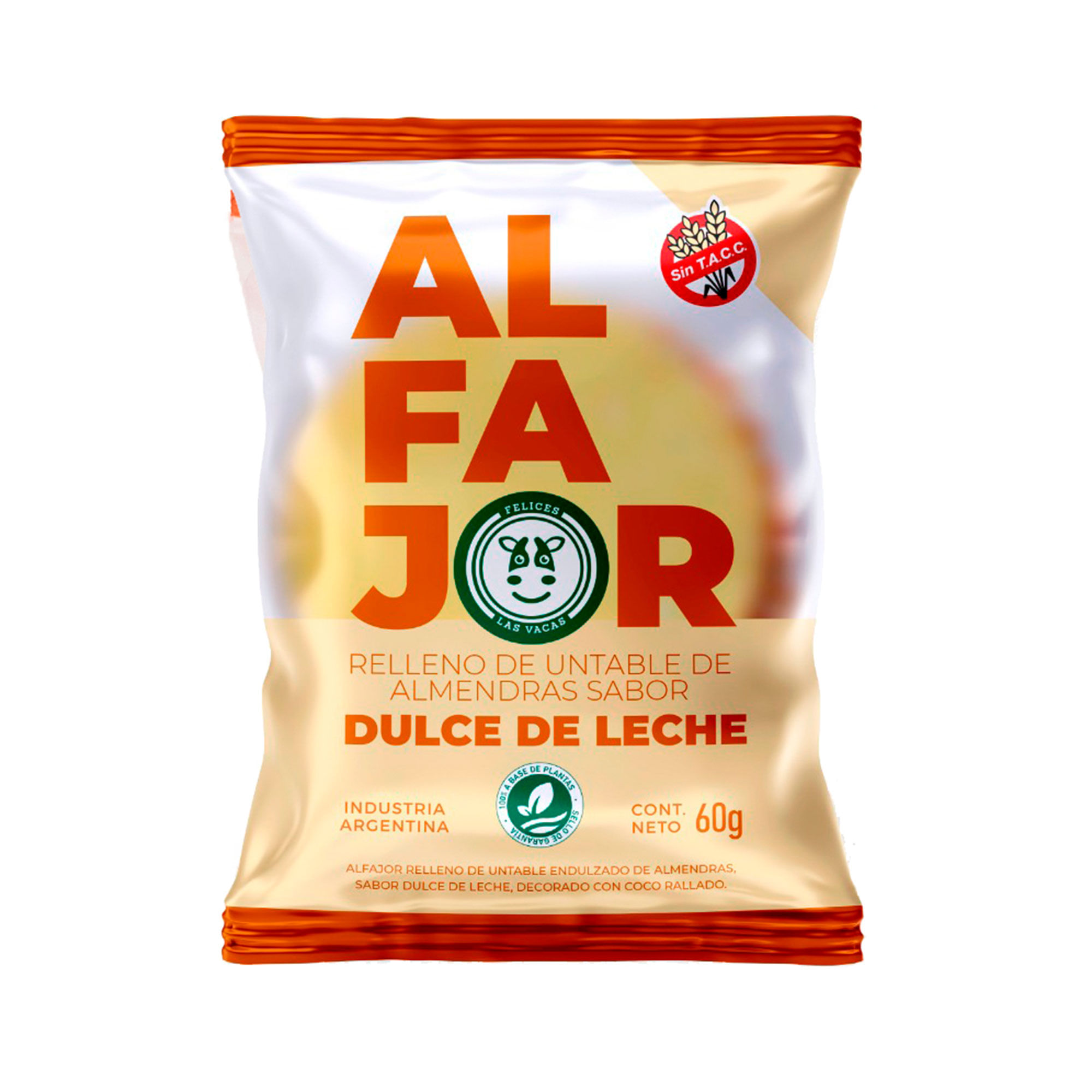 Alfajor de maicena Felices Las Vacas 60 grs