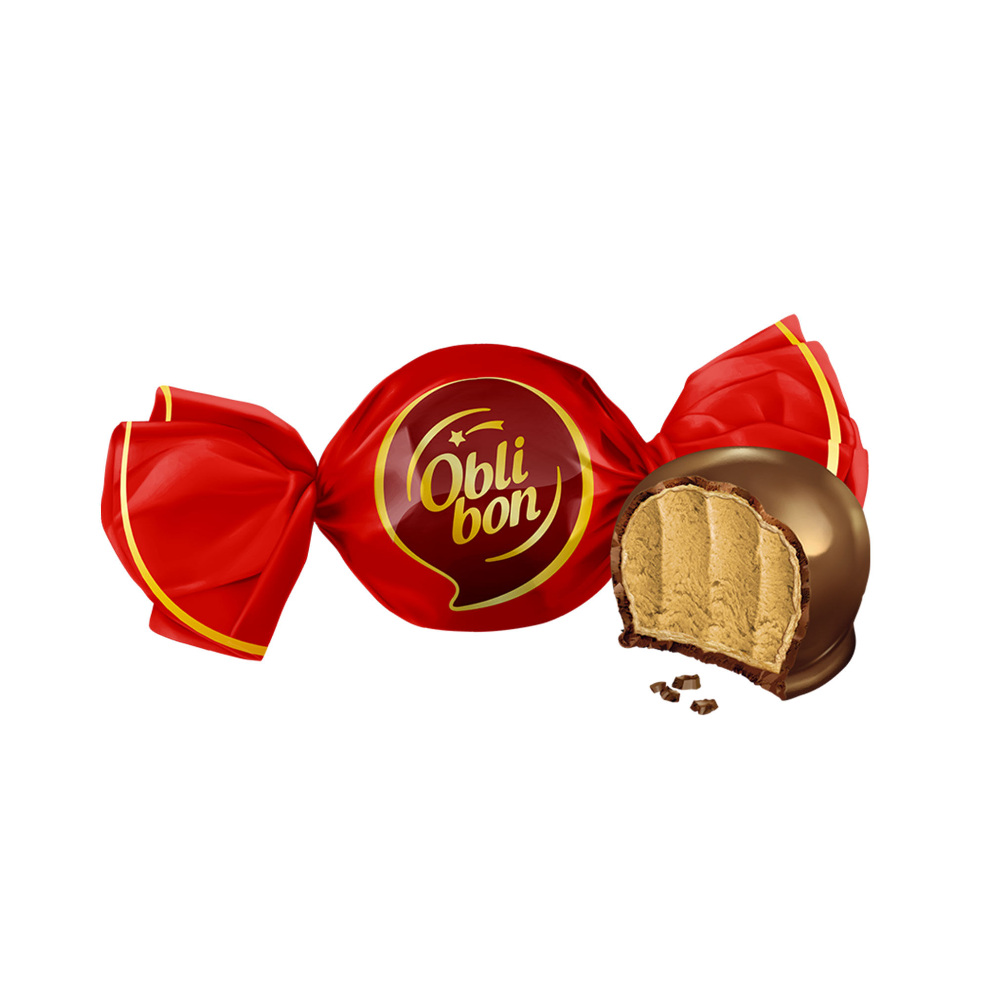 Bombón Oblibon chocolate negro 17 g.