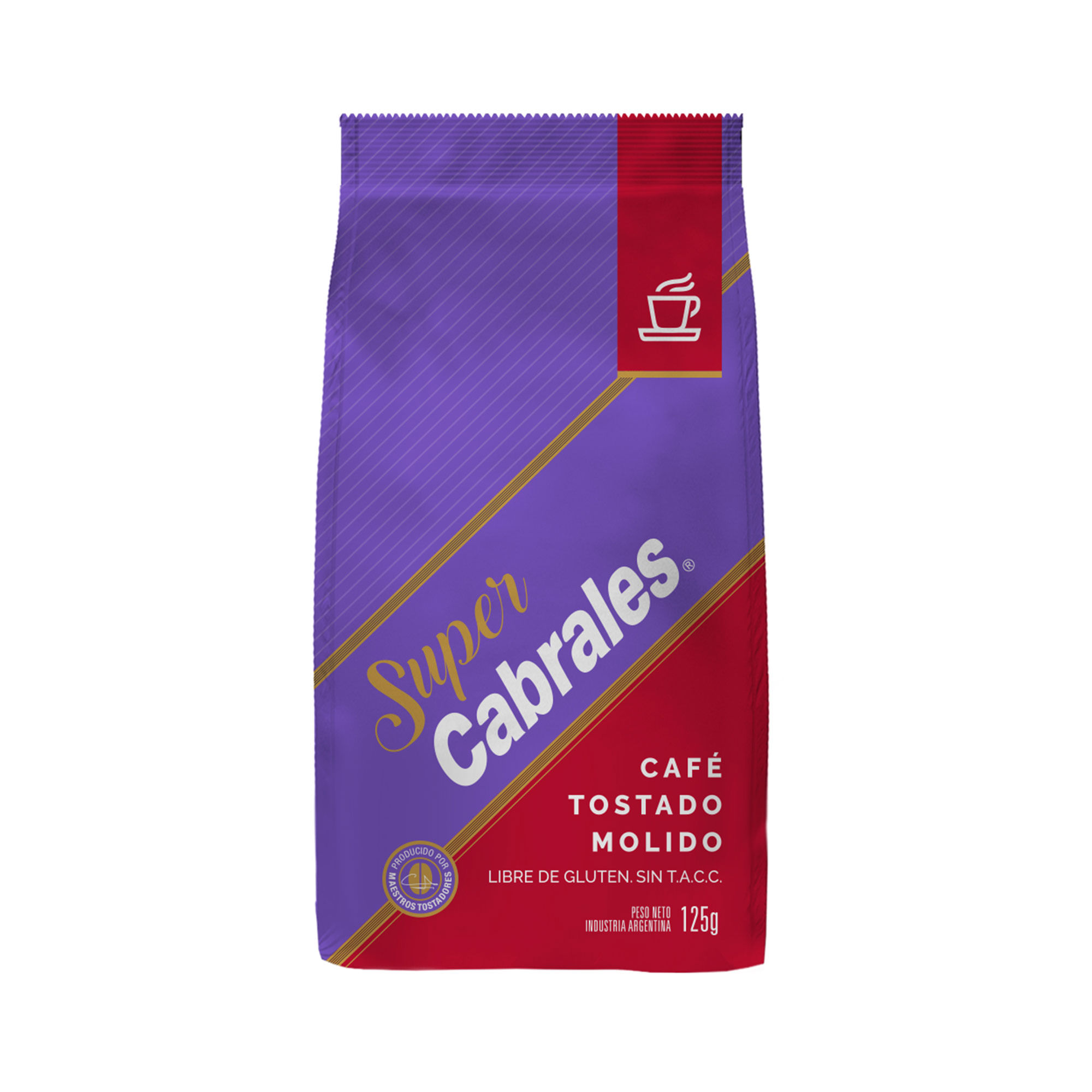 Café Cabrales molido tostado super 125 g.