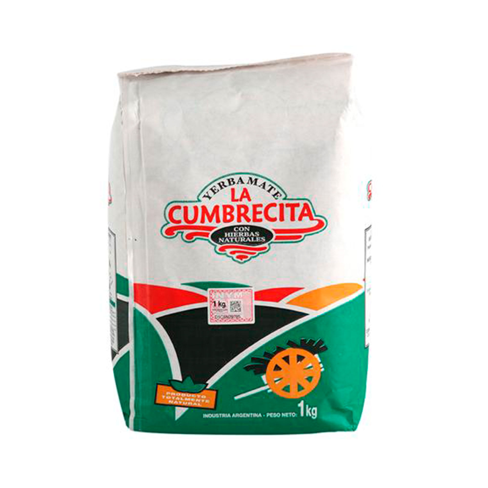 Yerba mate La Cumbrecita 1 kg.