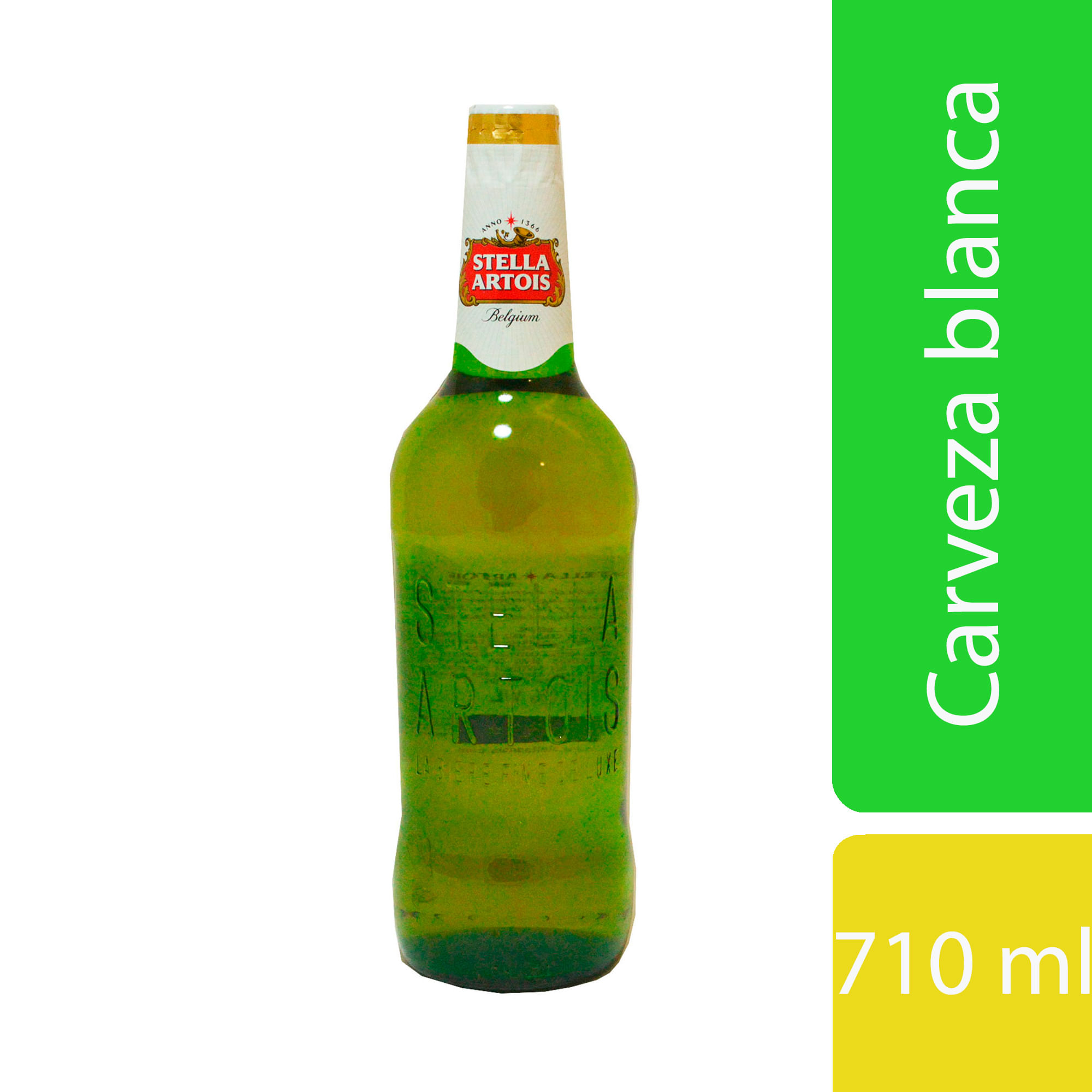 Cerveza blanca Stella Artois 710 ml