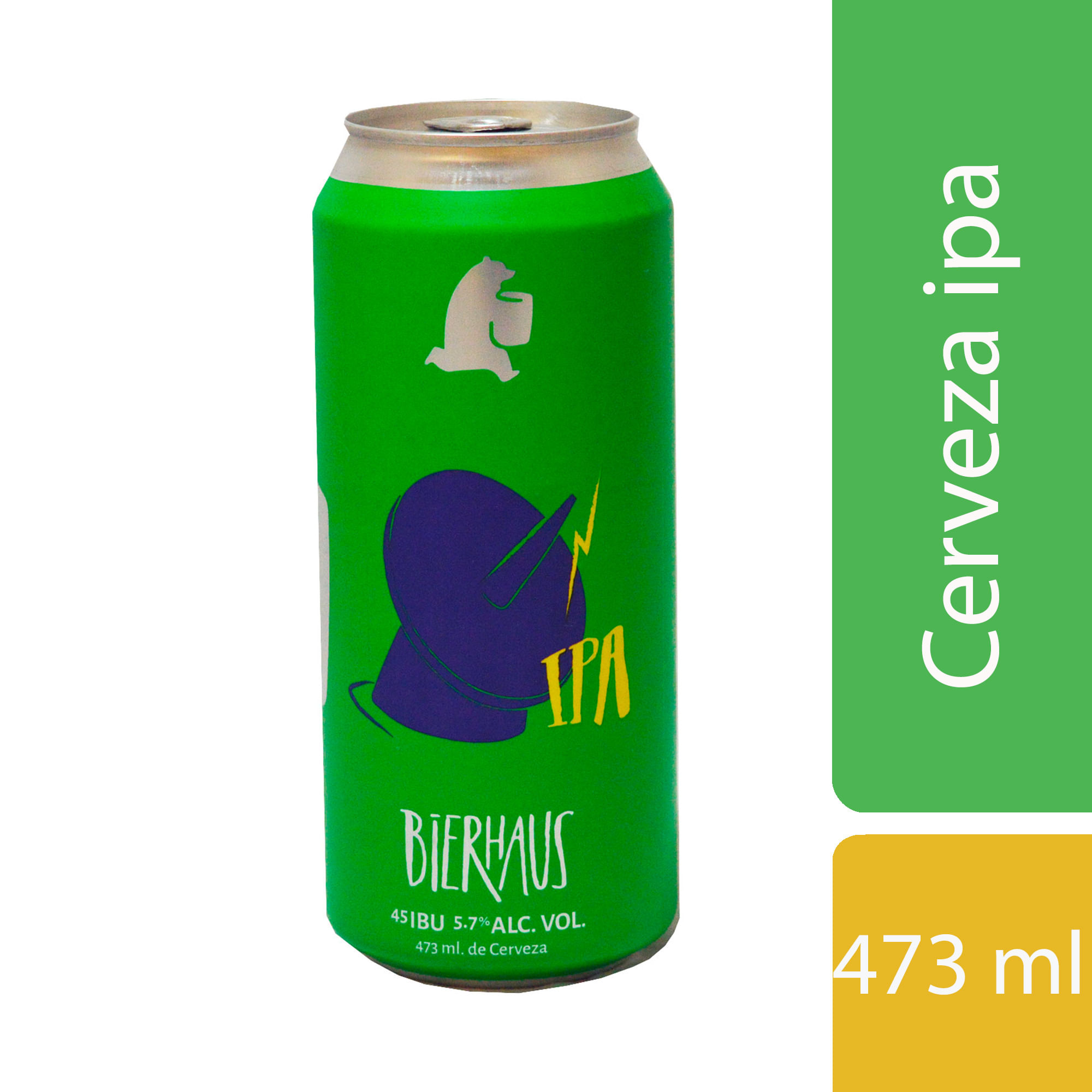 Cerveza Bierhaus Ipa 473 ml