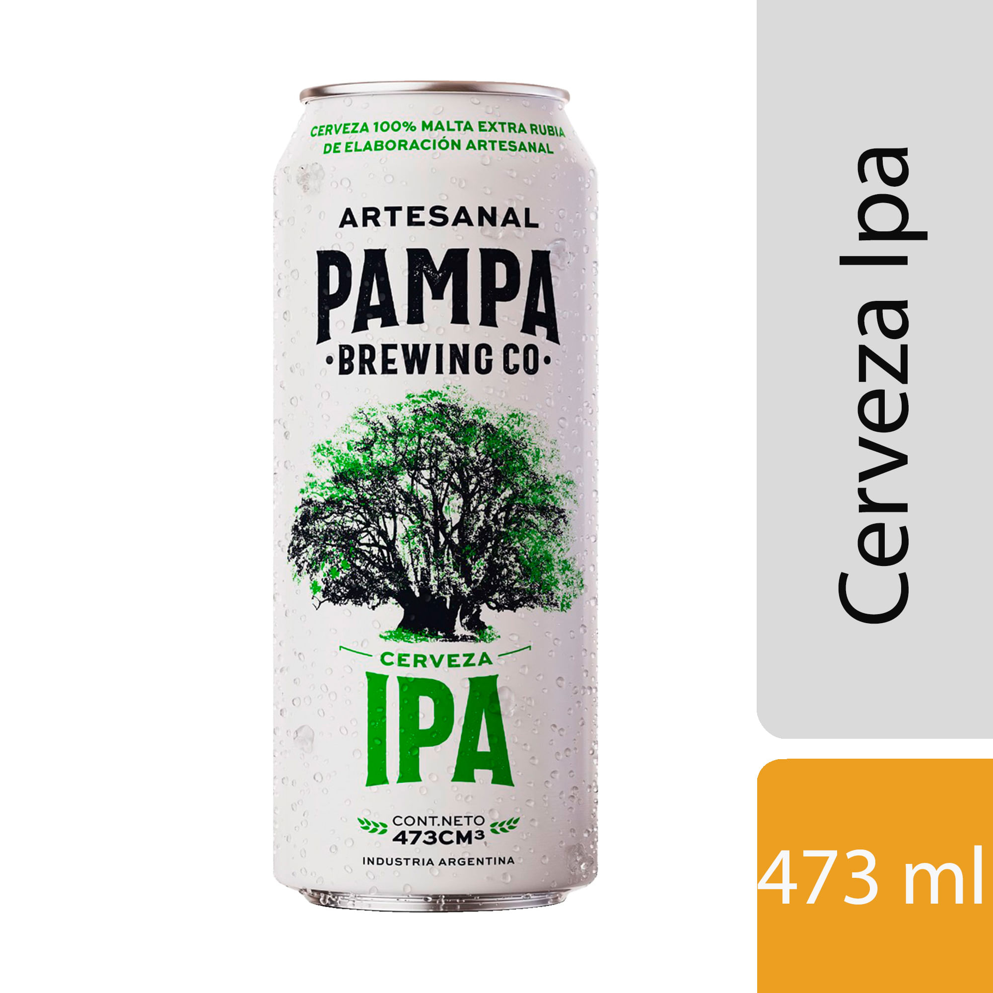 Cerveza Pampa Brewing Ipa 473 ml
