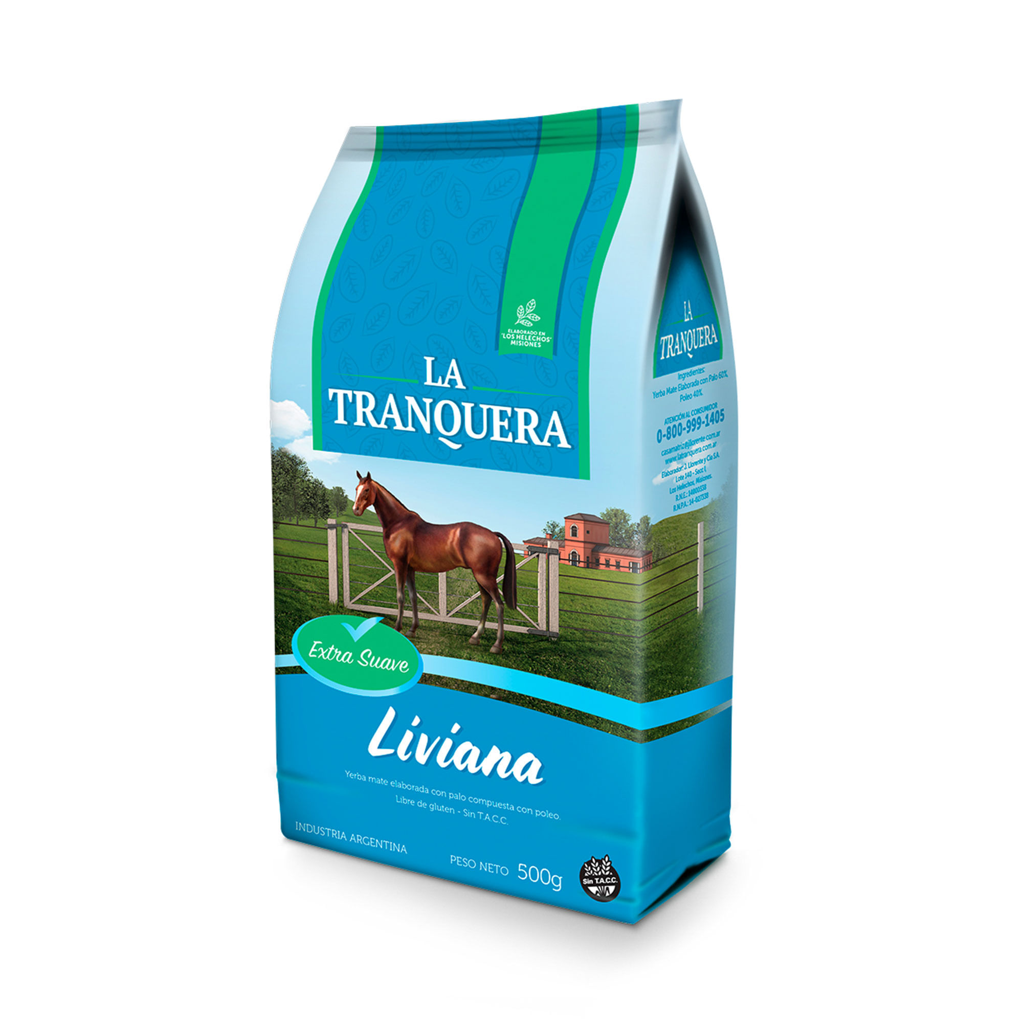 Yerba mate La tranquera liviana 500 g