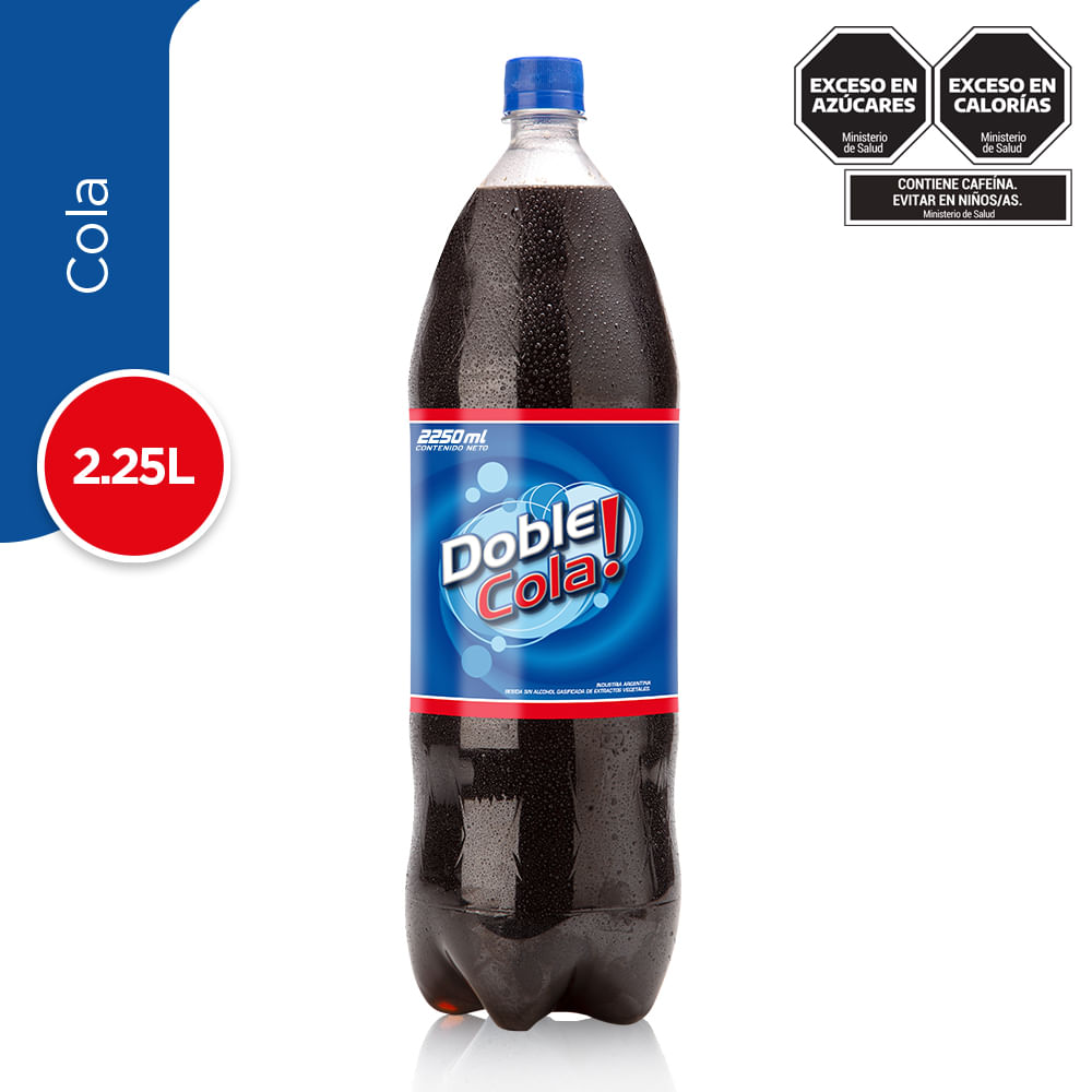 Gaseosa cola Doble Cola regular 2,25 lts