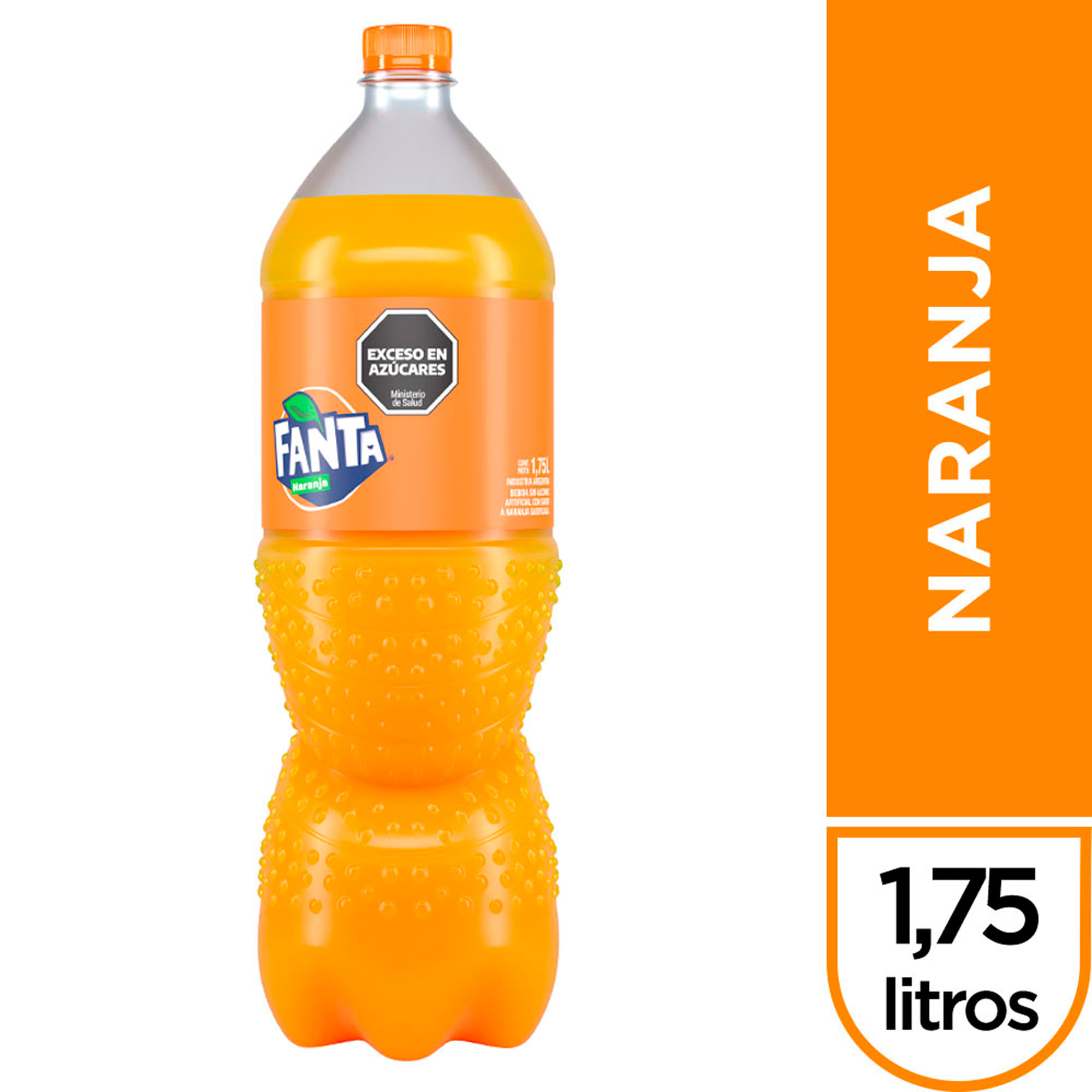 Gaseosa naranja Fanta 1,75 lts