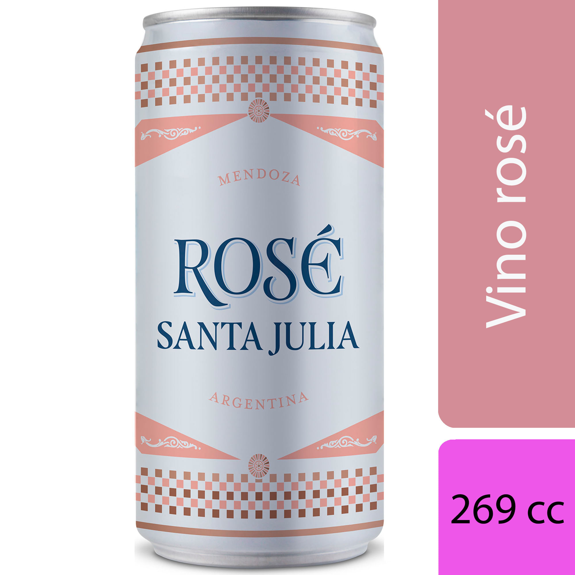 Vino Rosé Santa Julia en lata 269 ml