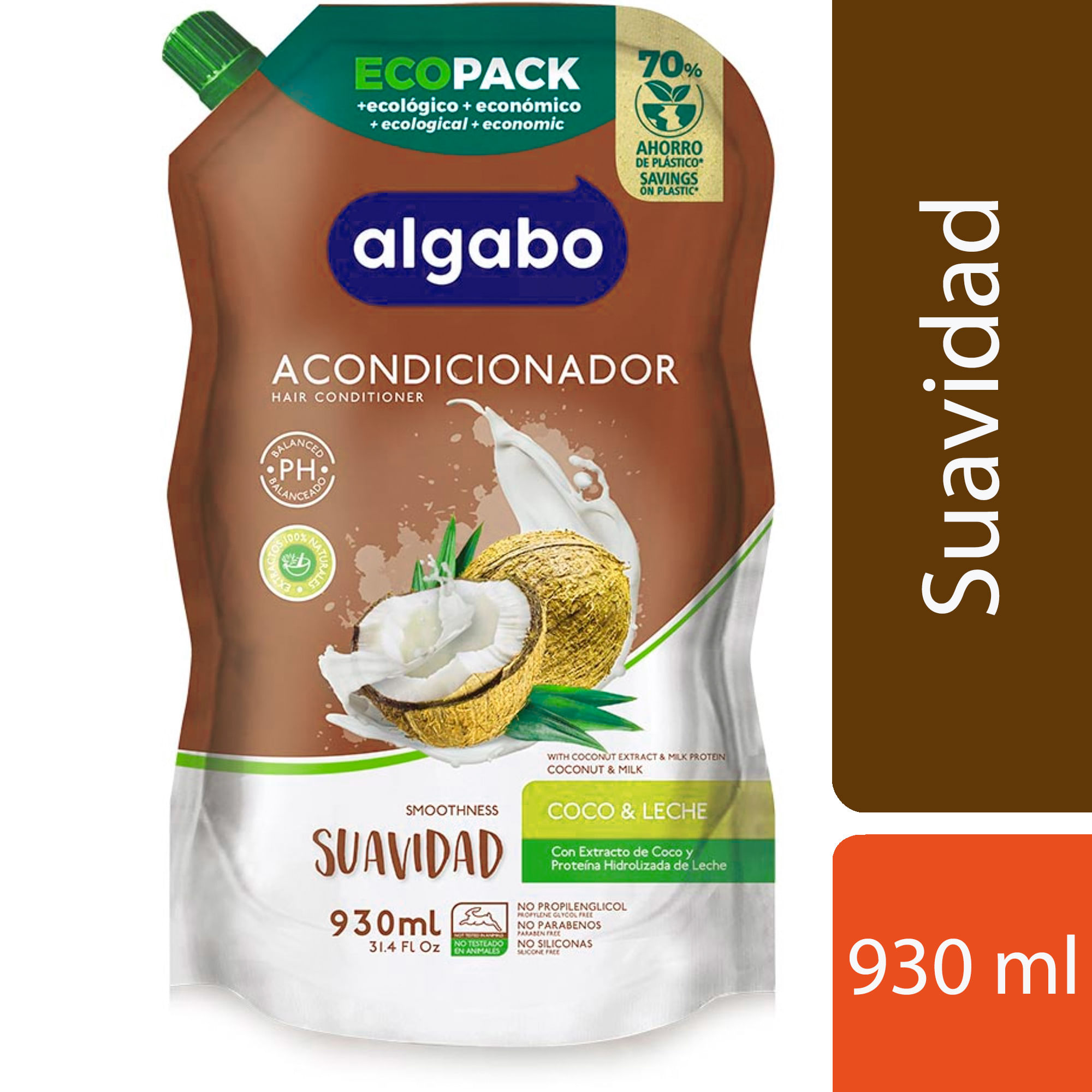 Acondicionador Algabo suavidad 930 cc.