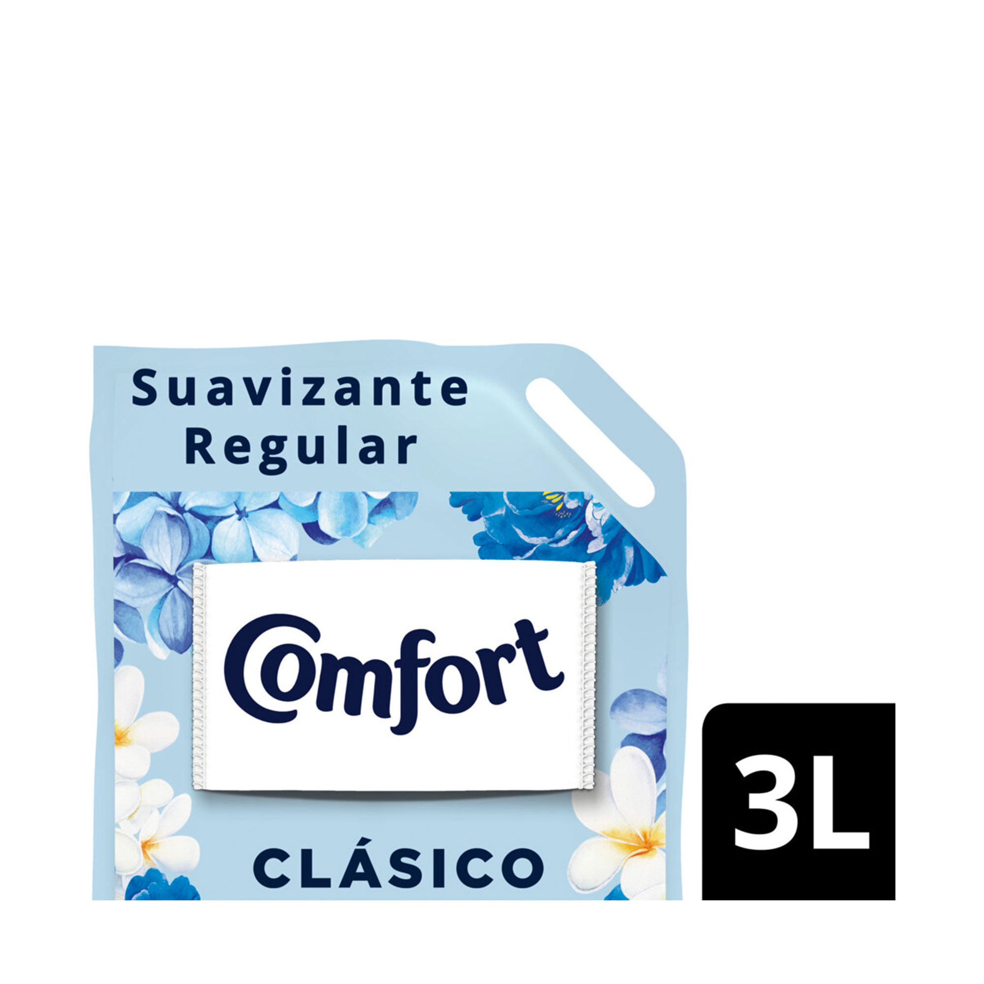 Suavizante Para ropa Confort Clásico Cápsulas de Fragancia Doypack 3 lts
