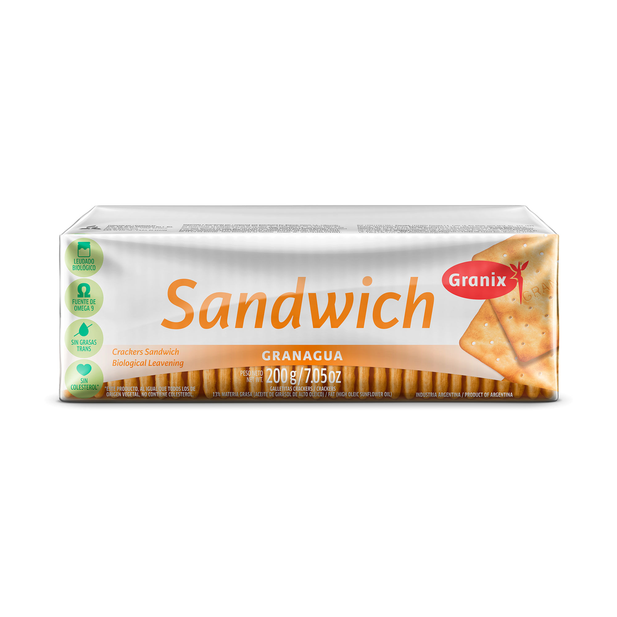 Galletitas crackers Granix 200 g.