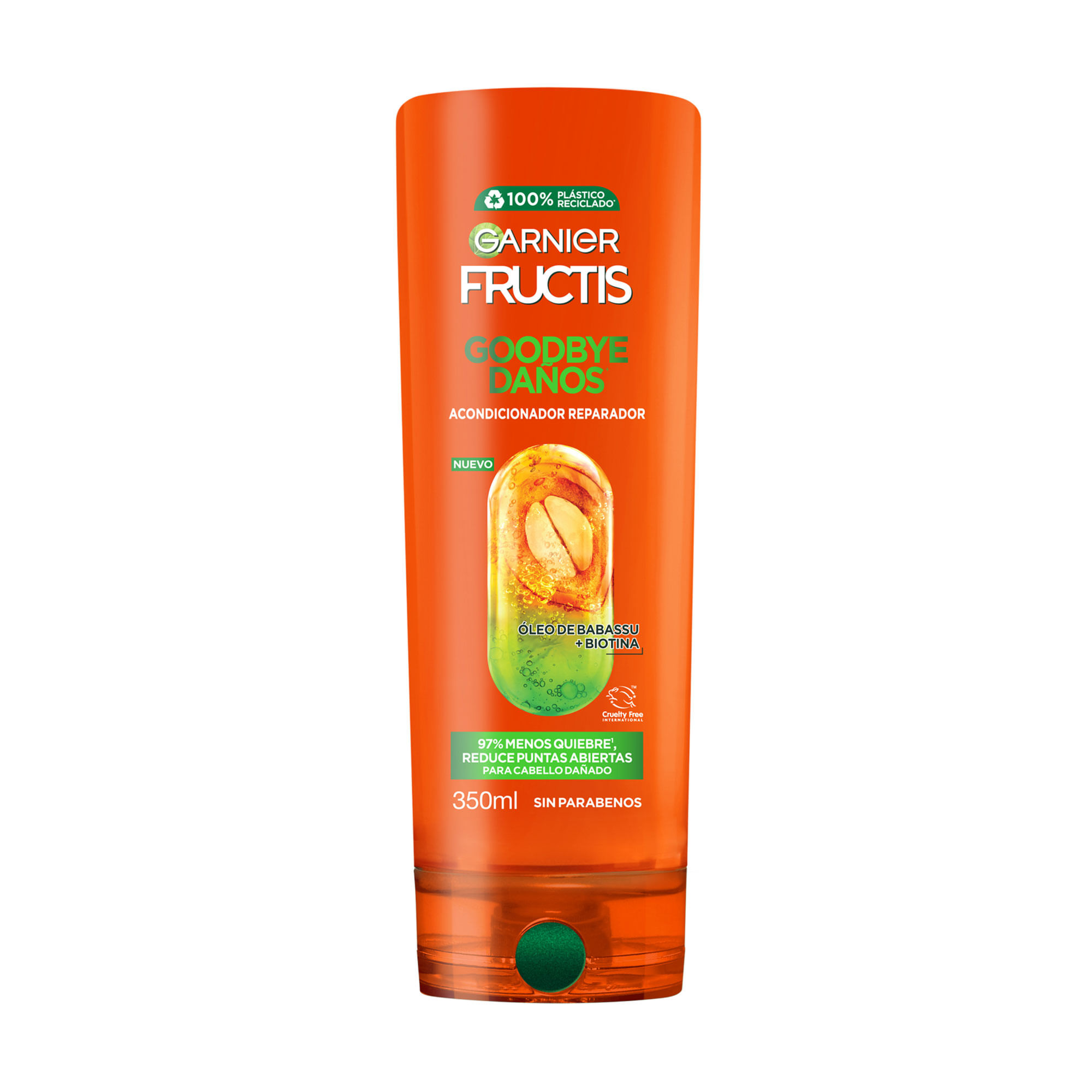 Acondicionador Fructis reparador goodbye dano 350 cc.