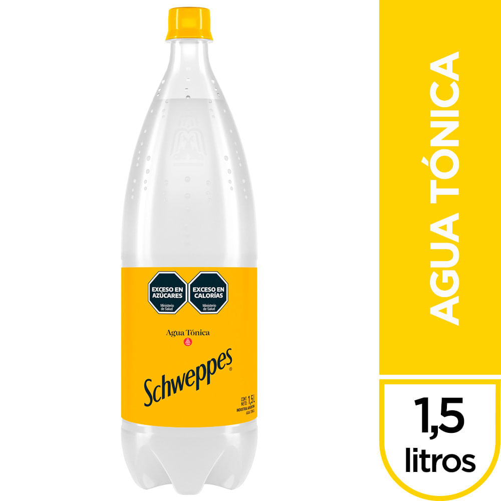 Gaseosa tónica Schweppes 1,5 lts
