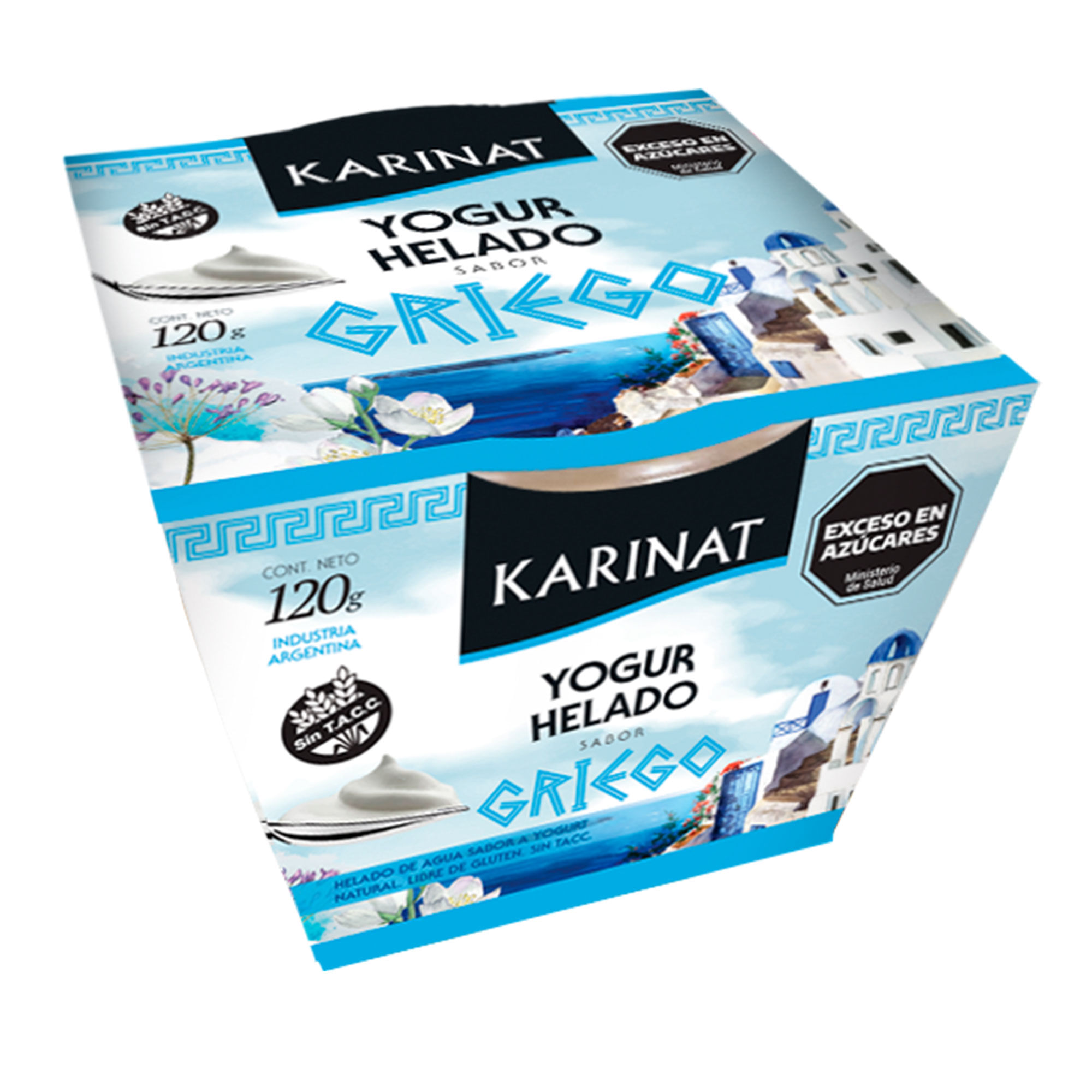 Yogur helado griego Karinat 120 g