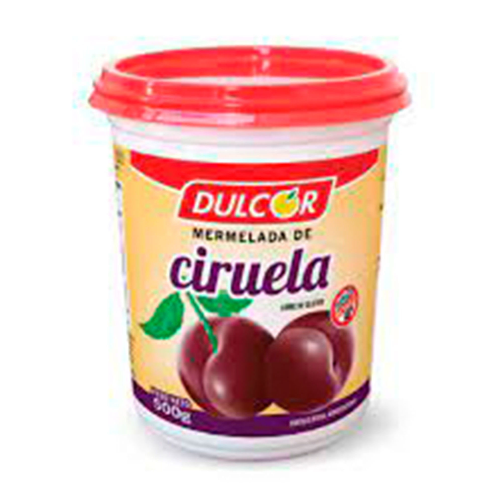 Mermelada de ciruela Dulcor en pote 500 g.