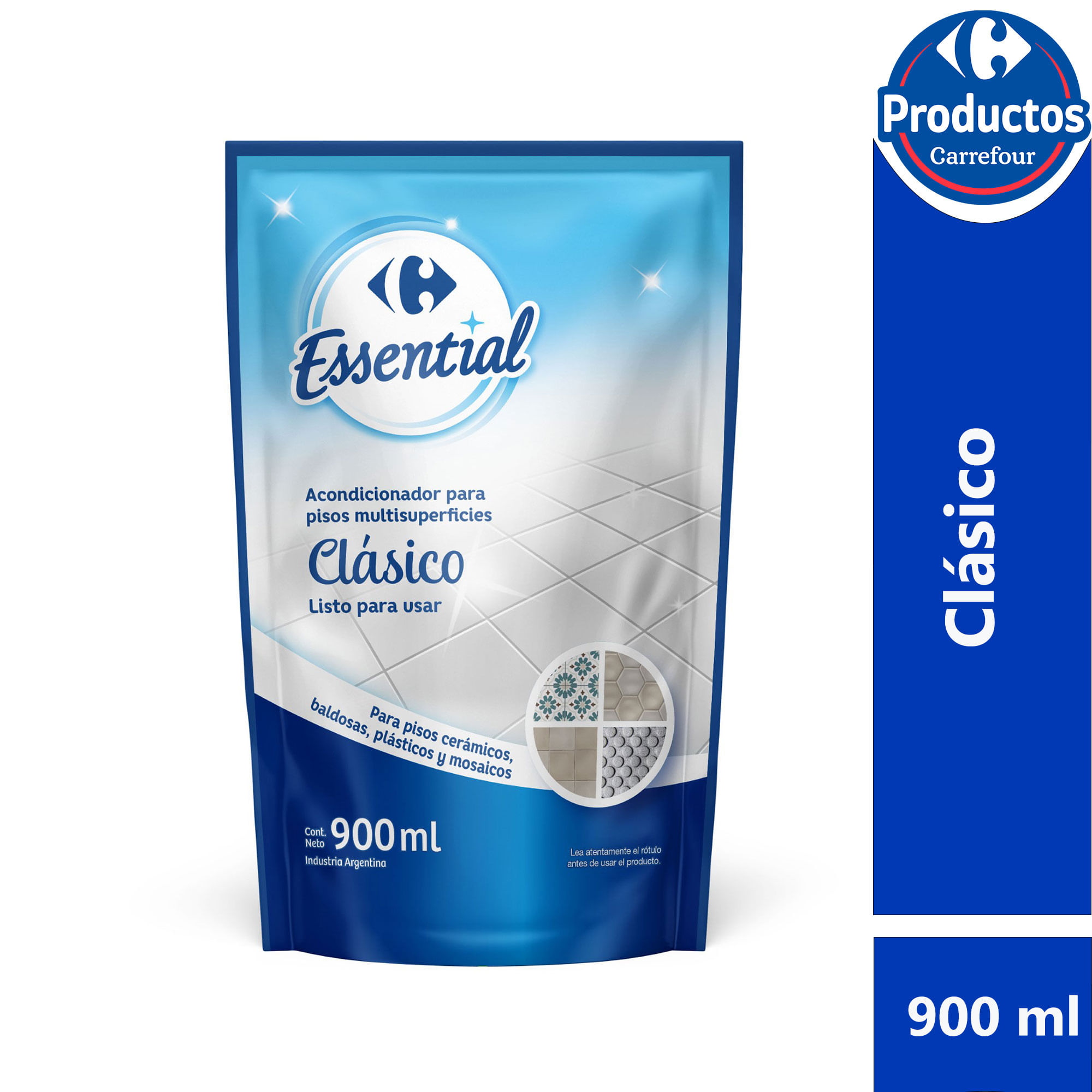 Acondicionador para pisos Carrefour Essential clásico dp 900 ml