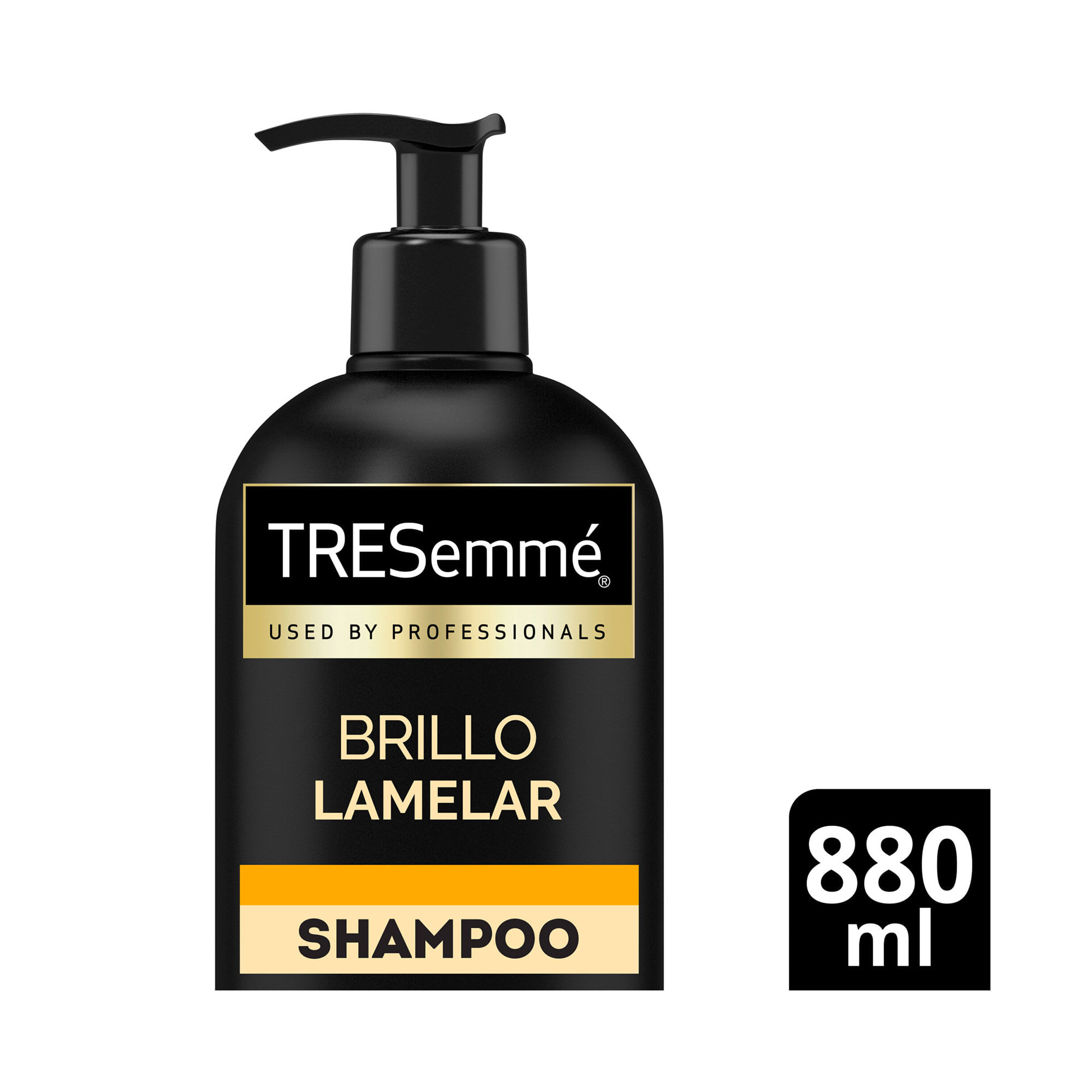 Shampoo Tresemme brillo lamelar 880 cc.