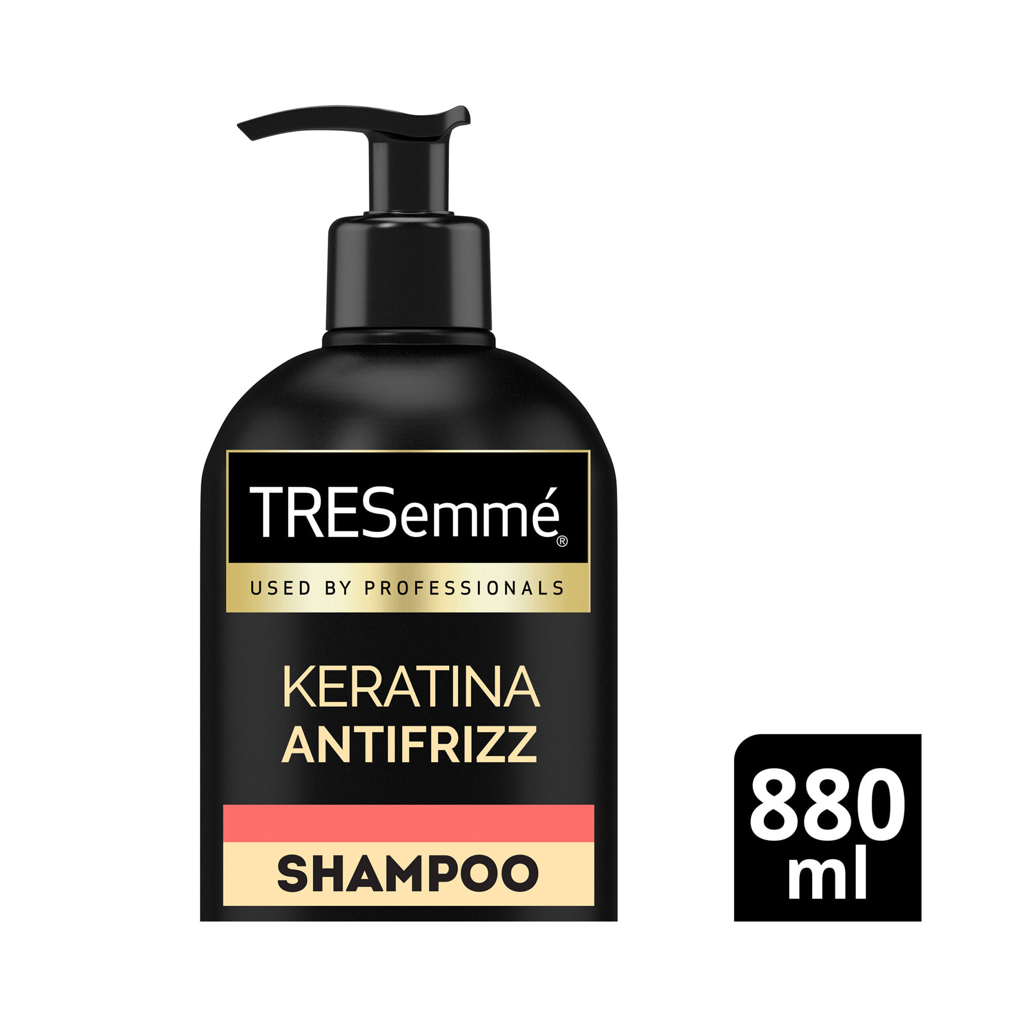 Shampoo Tresemme keratina antifrizz 880 cc.