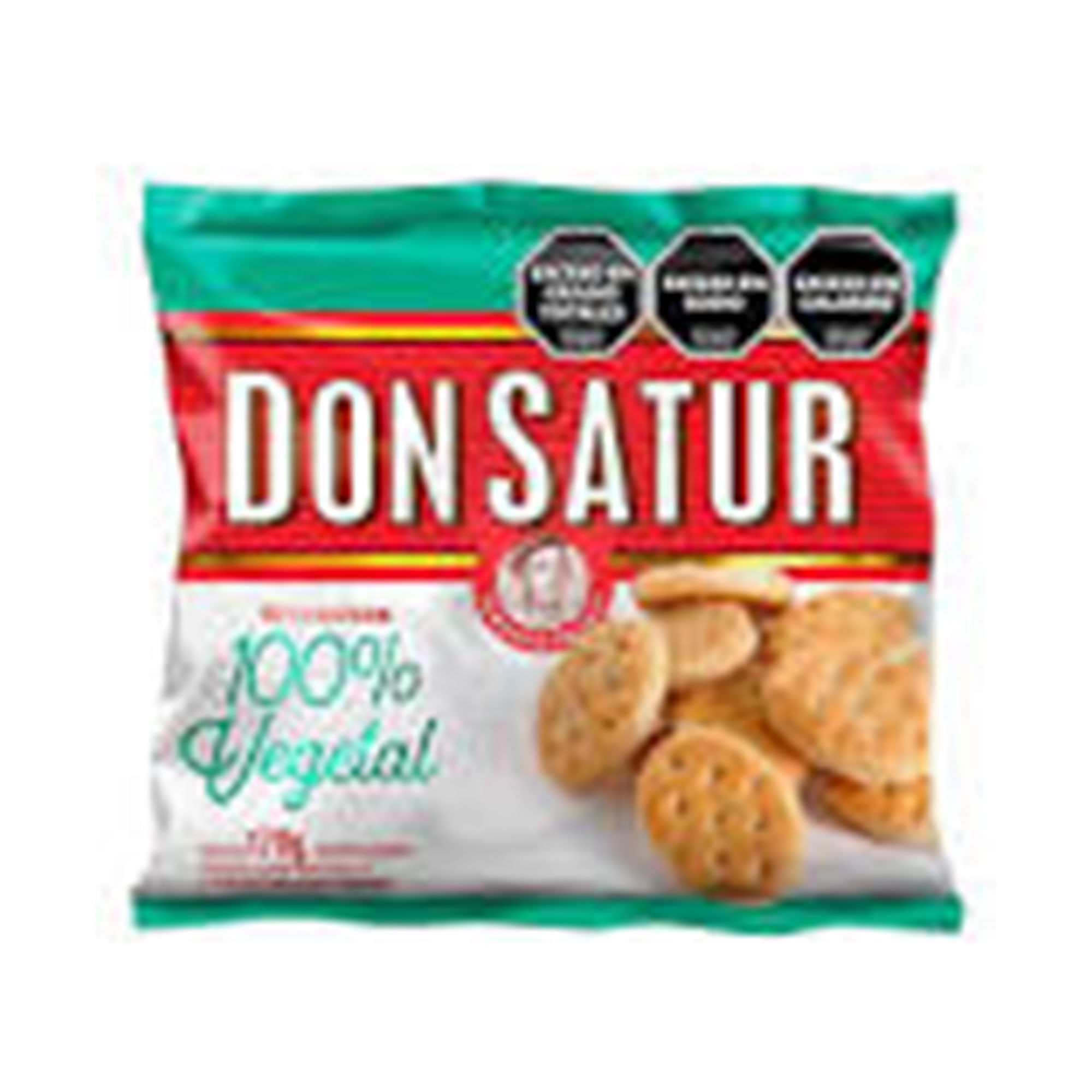 Bizcochos salados Don satur 100% vegetal 170 g.