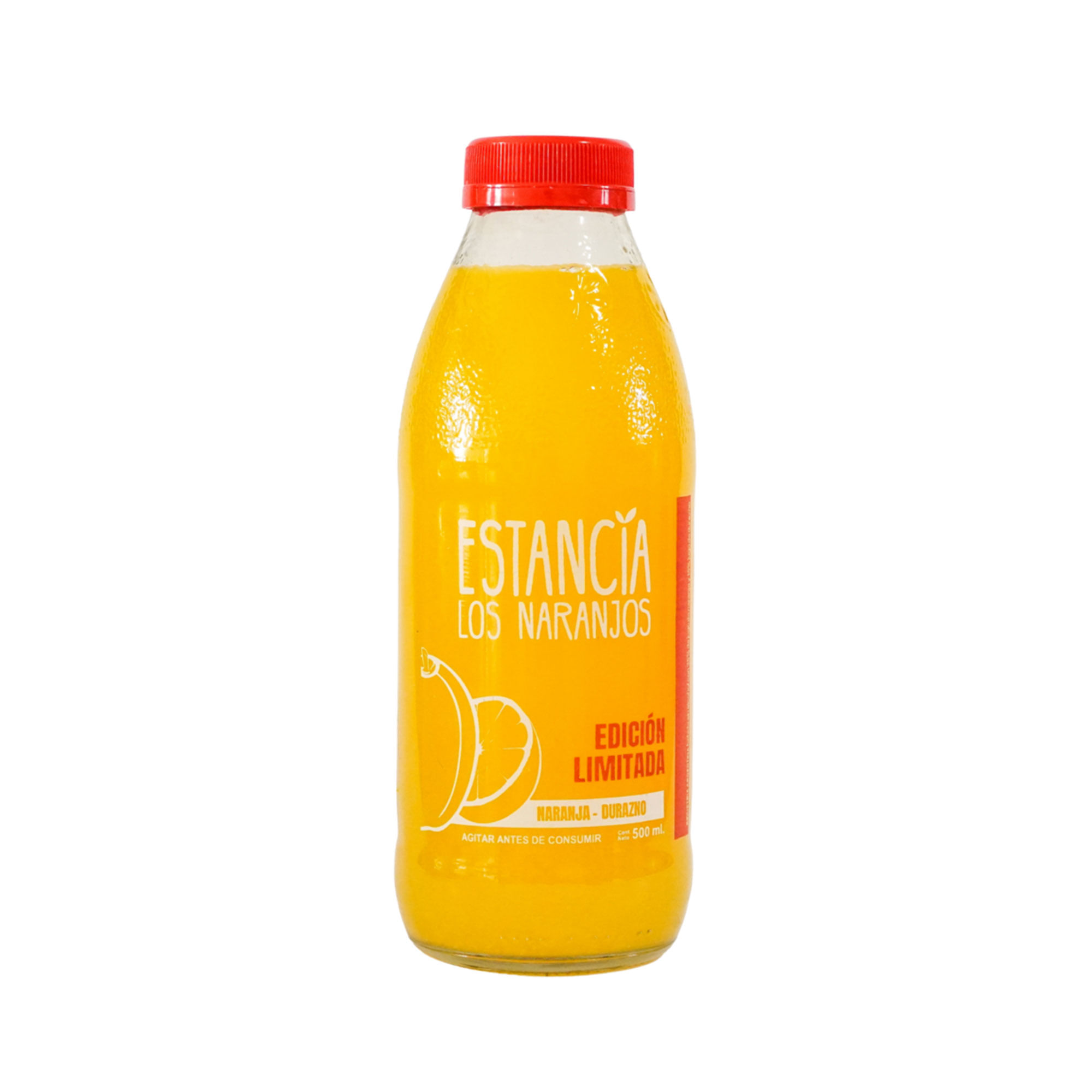 Jugo de naranja con durazno Estancia los Naranjos 500 cc.