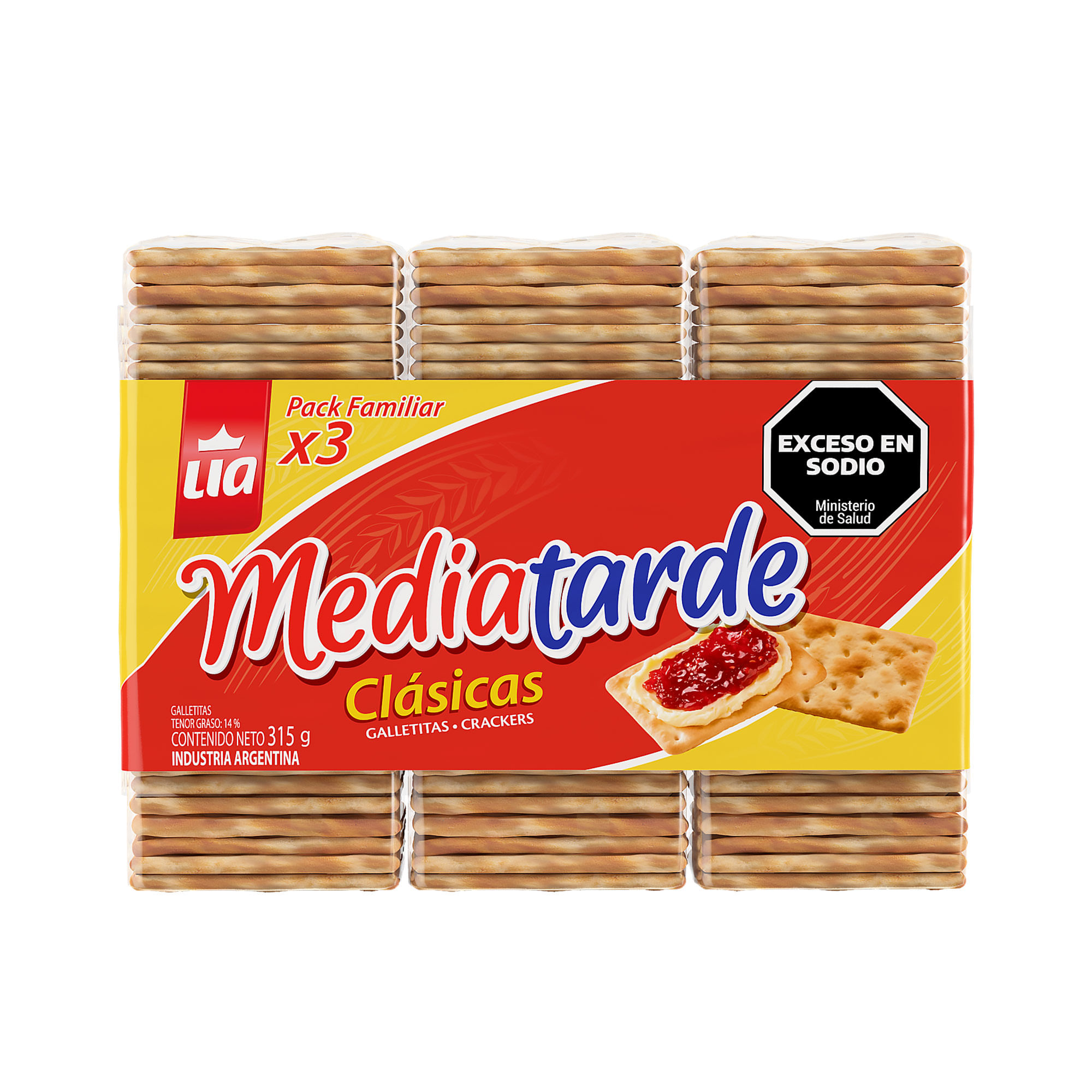 Galletitas clásicas Mediatarde 315 grs